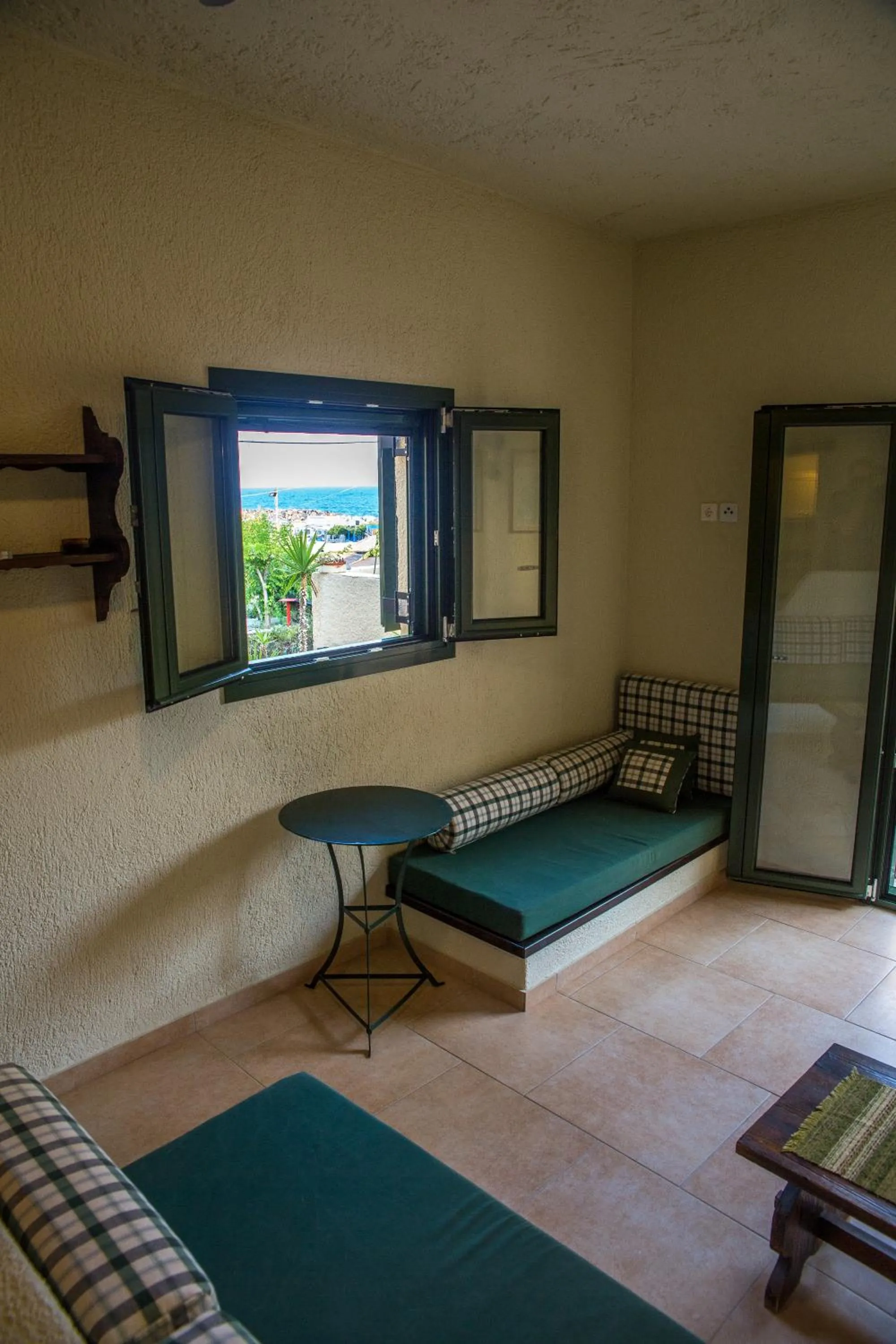 Living room in Porto Sisi Hotel Apartments