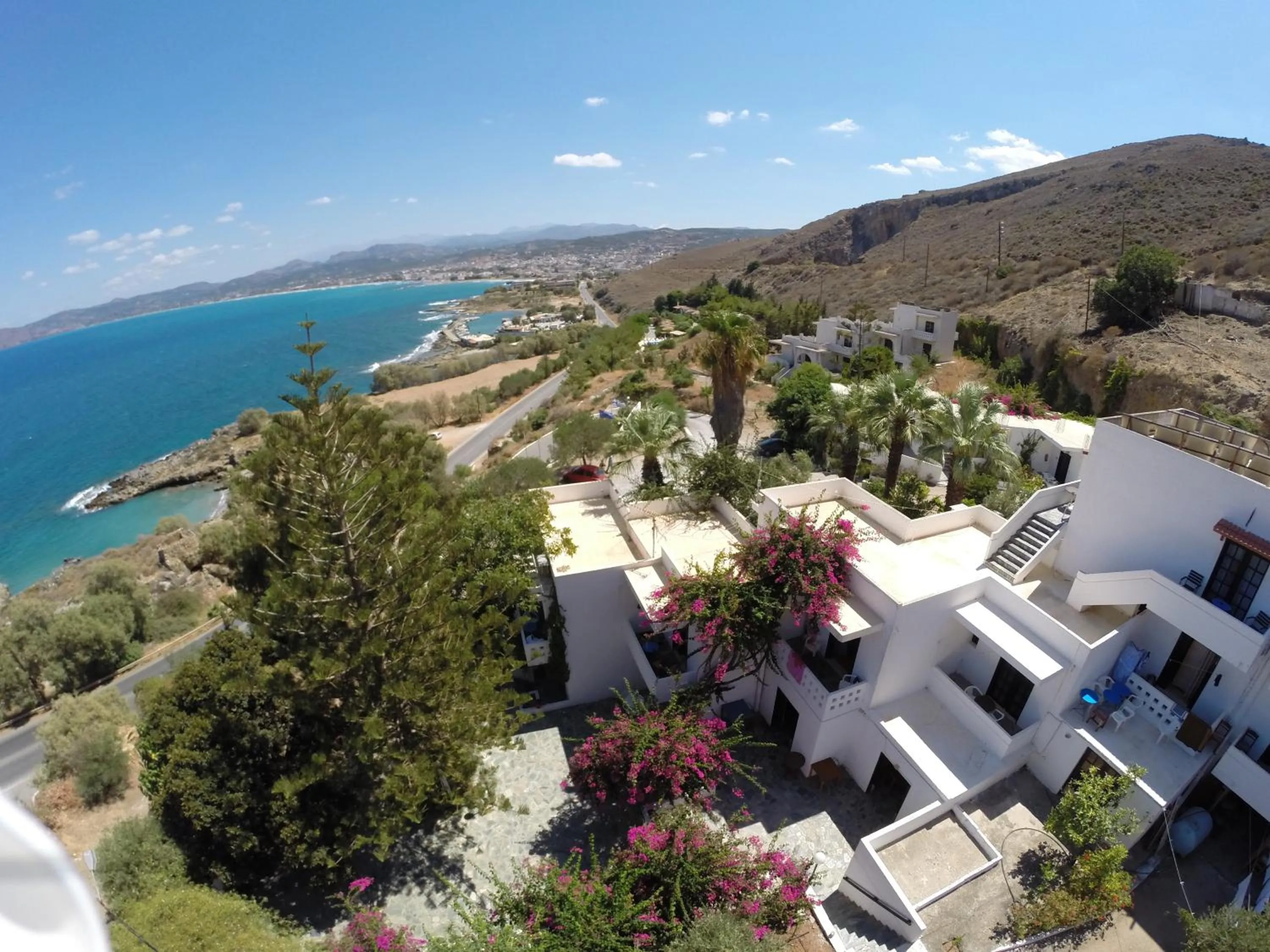 Bird's eye view in Delfini Apartments