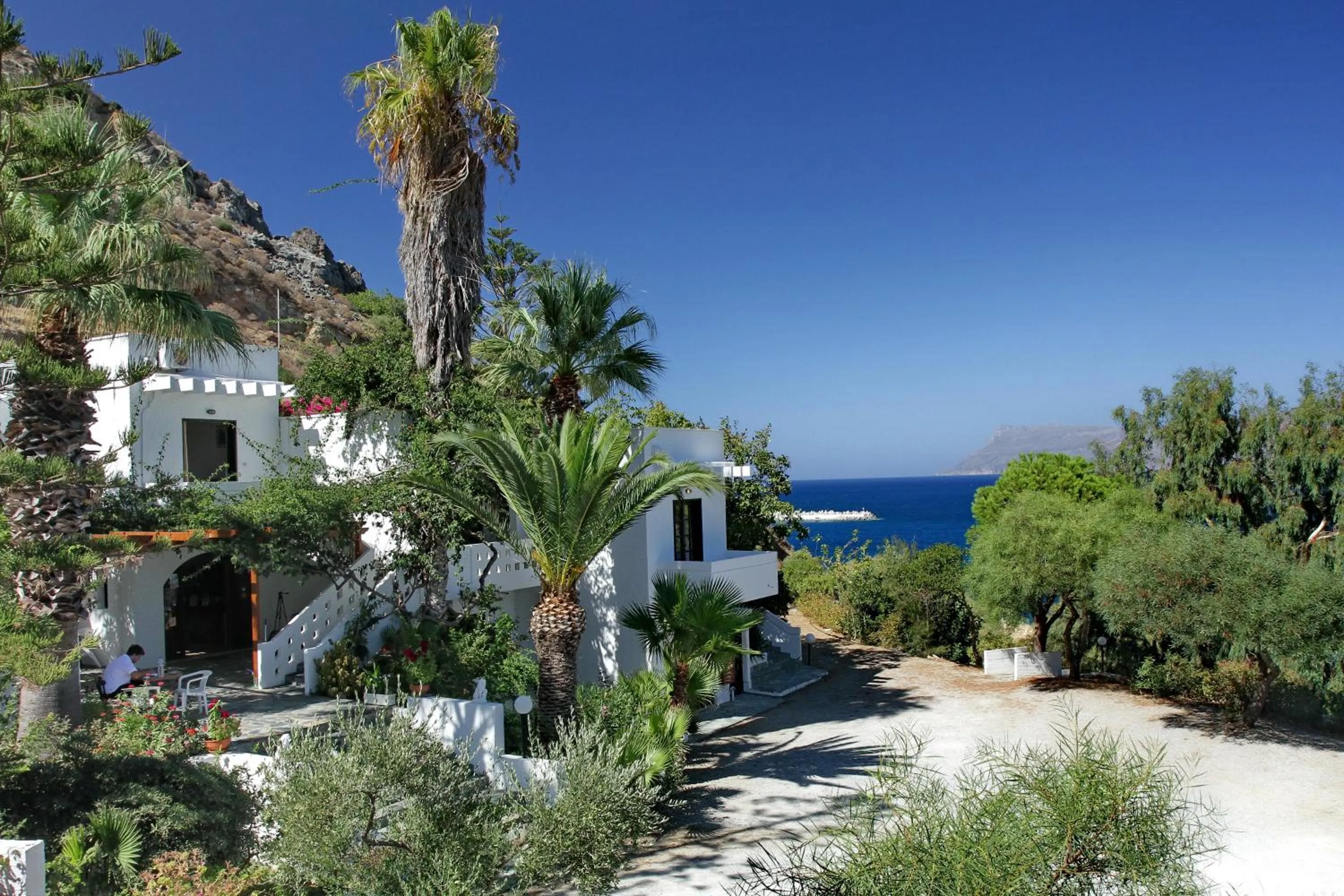 Bird's eye view in Delfini Apartments