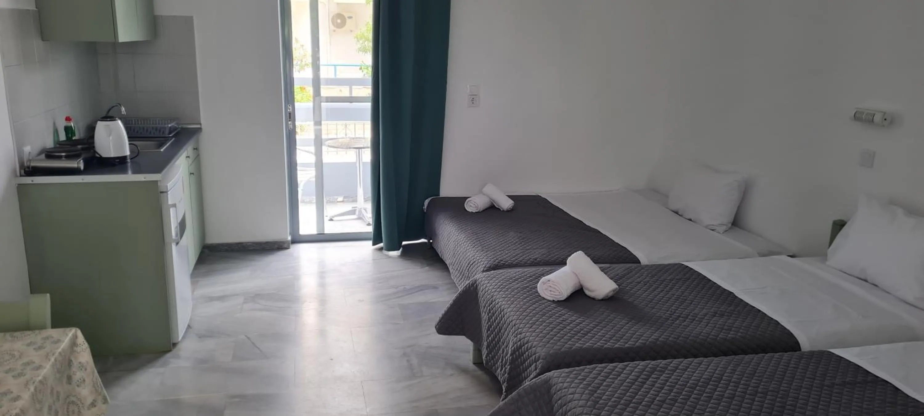 Bedroom, Bed in JP Pool & Apartments