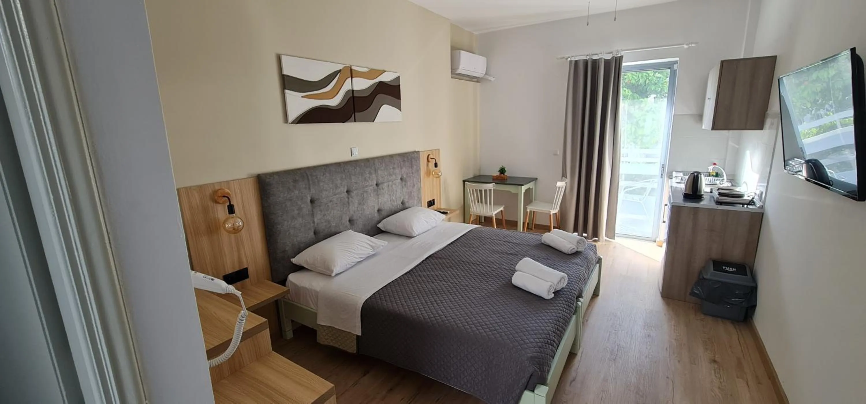 Bedroom, Bed in JP Pool & Apartments