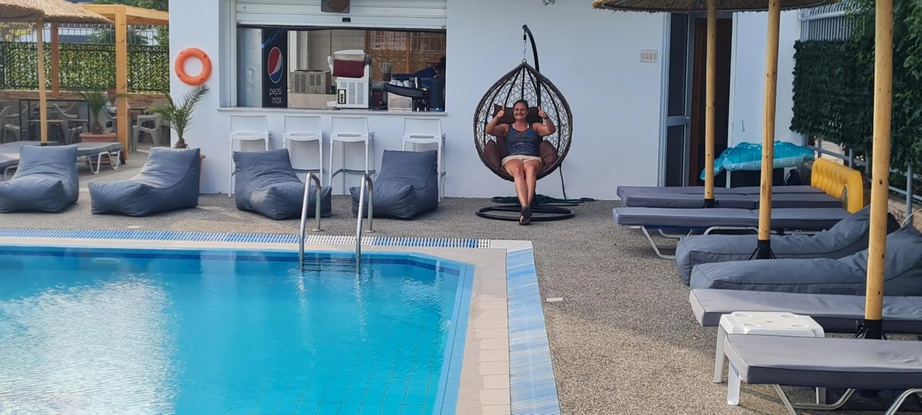 sunbed in JP Pool & Apartments