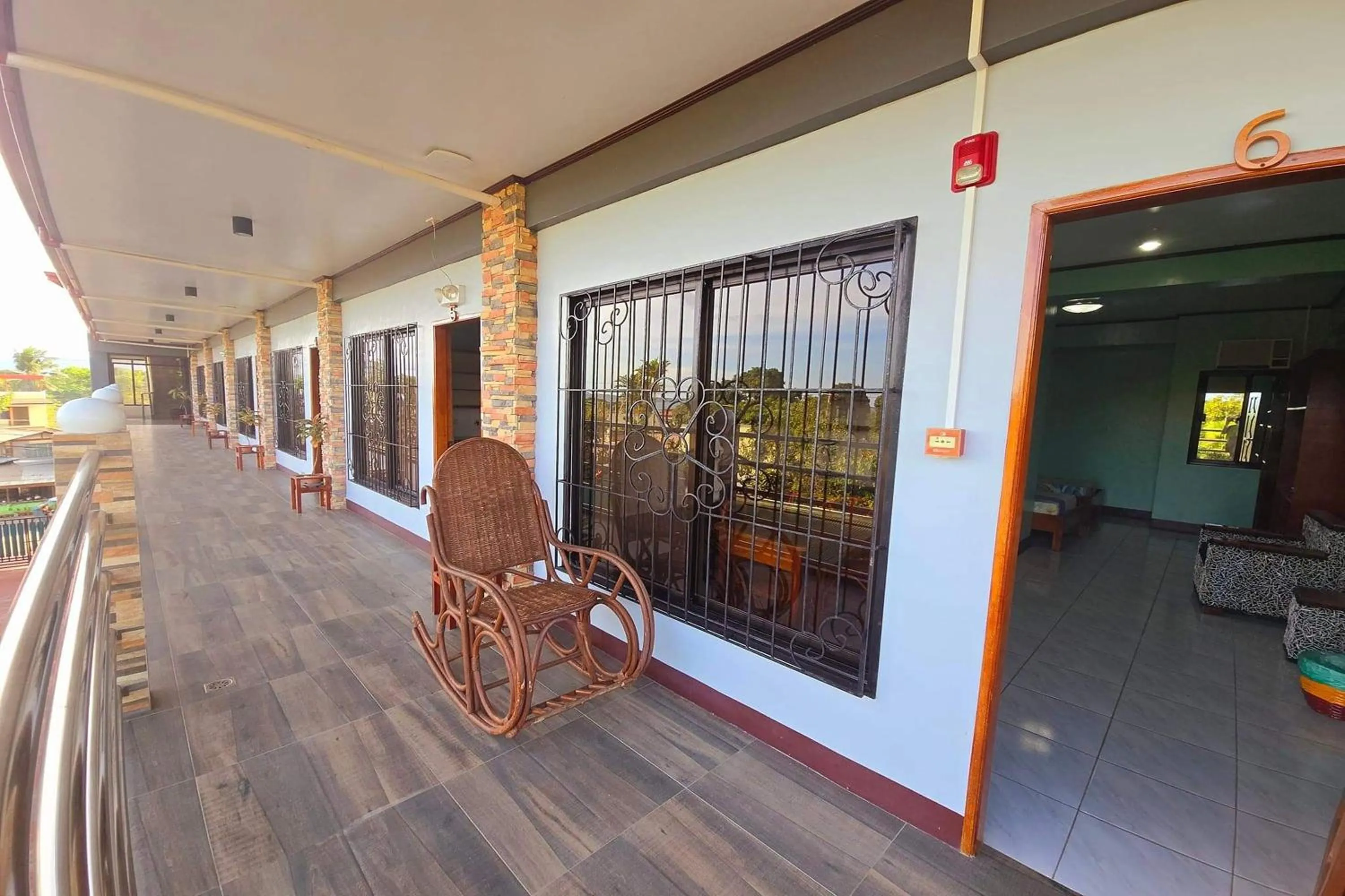 Balcony/Terrace in Nober Pension House City Center