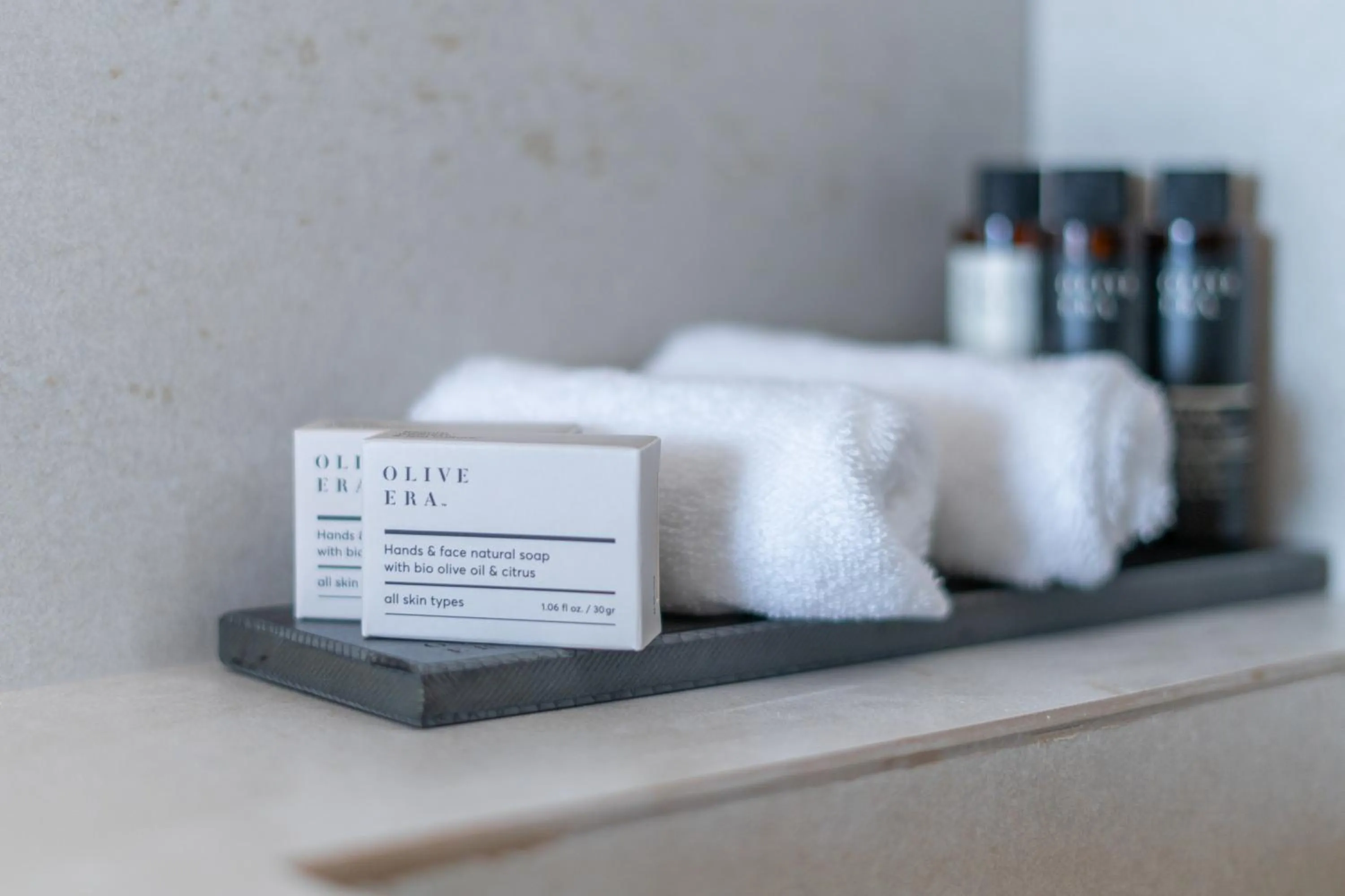 towels, Bed in Waterside Sea View Apartments