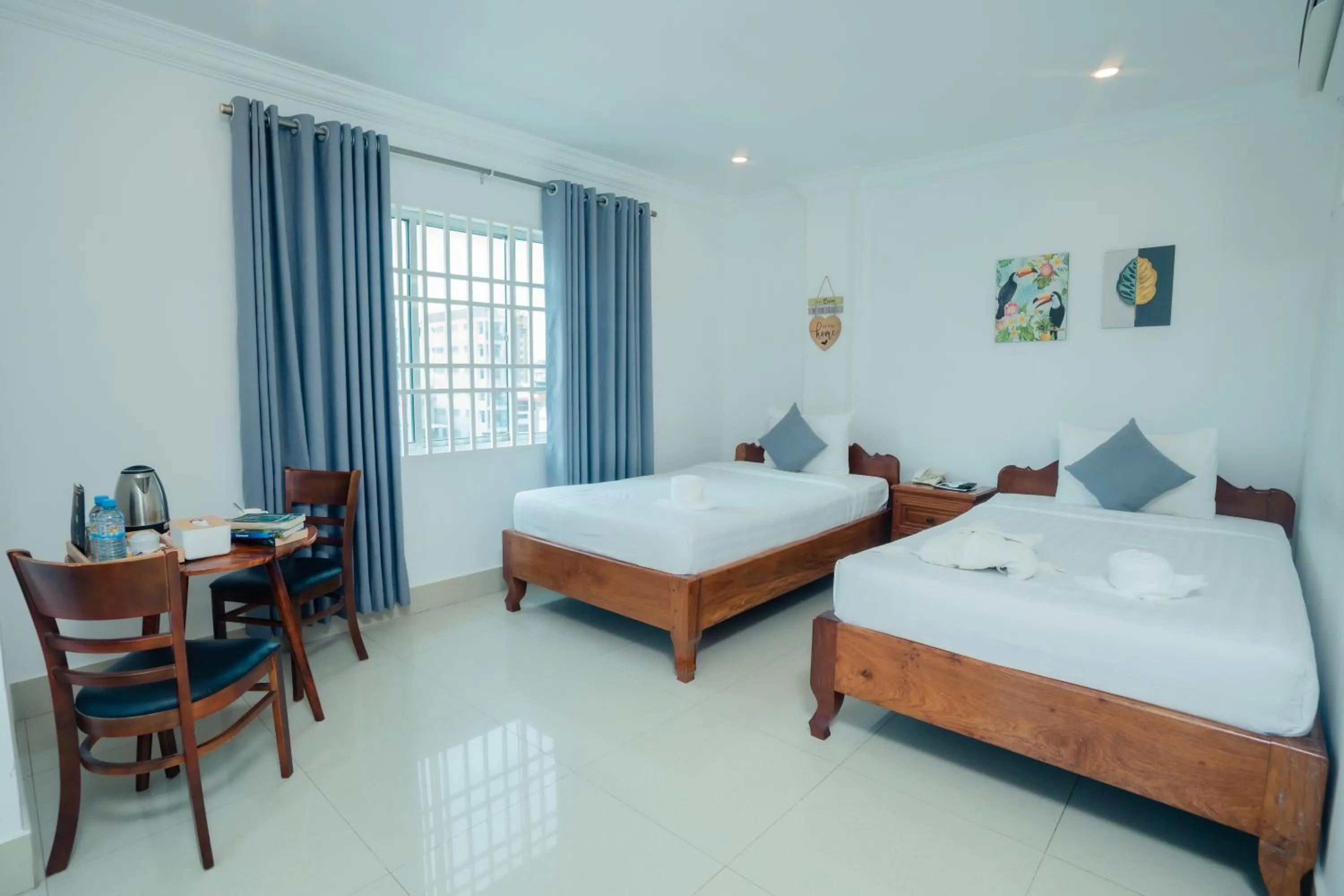 Photo of the whole room, Bed in White Corner Hotel