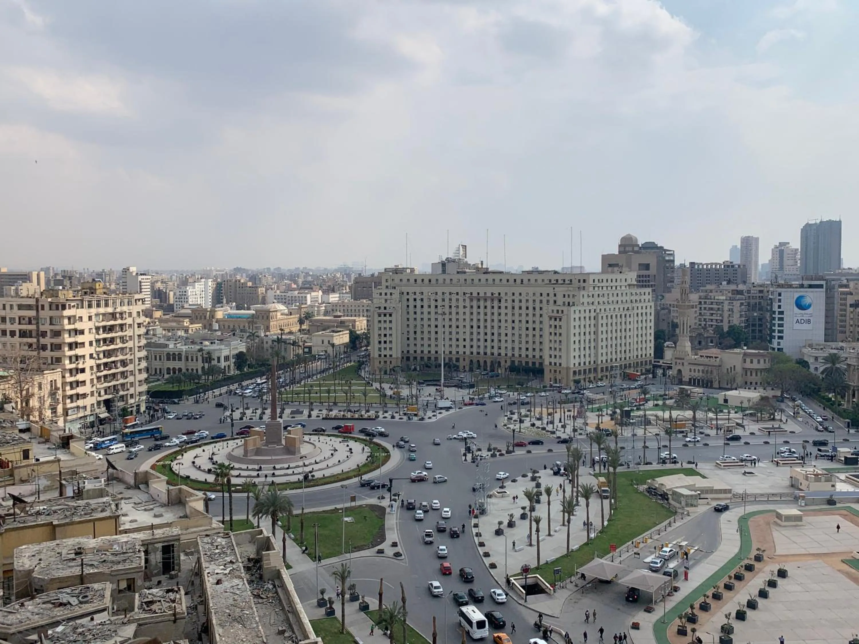 Property building in Al Fouad Pyramids View Hotel