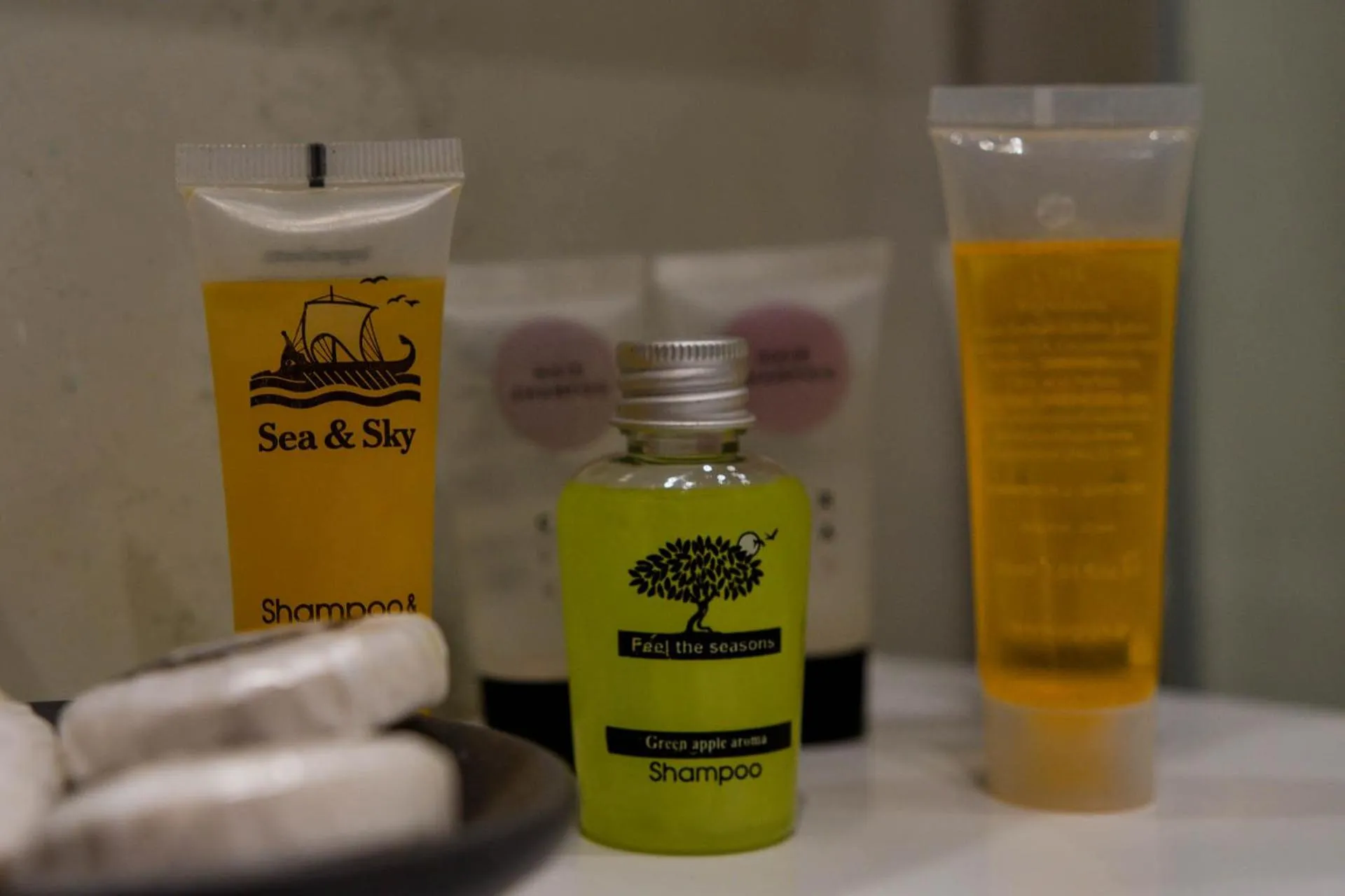 Bathroom in Rhodes Island Elli Beach Apartments