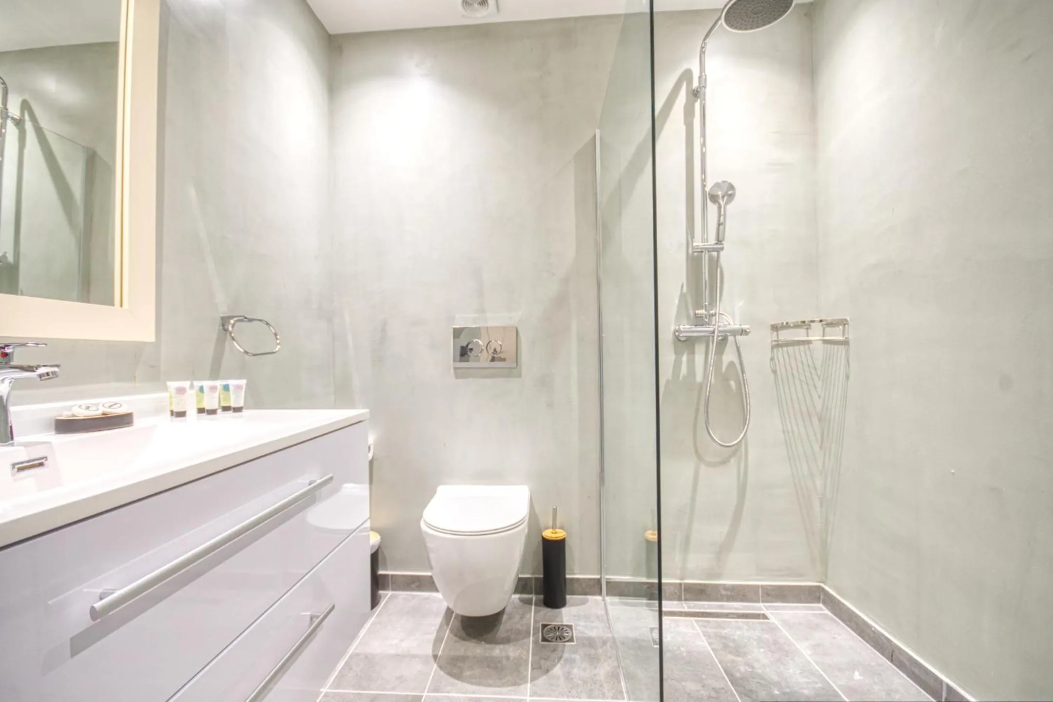 Shower in Rhodes Island Elli Beach Apartments