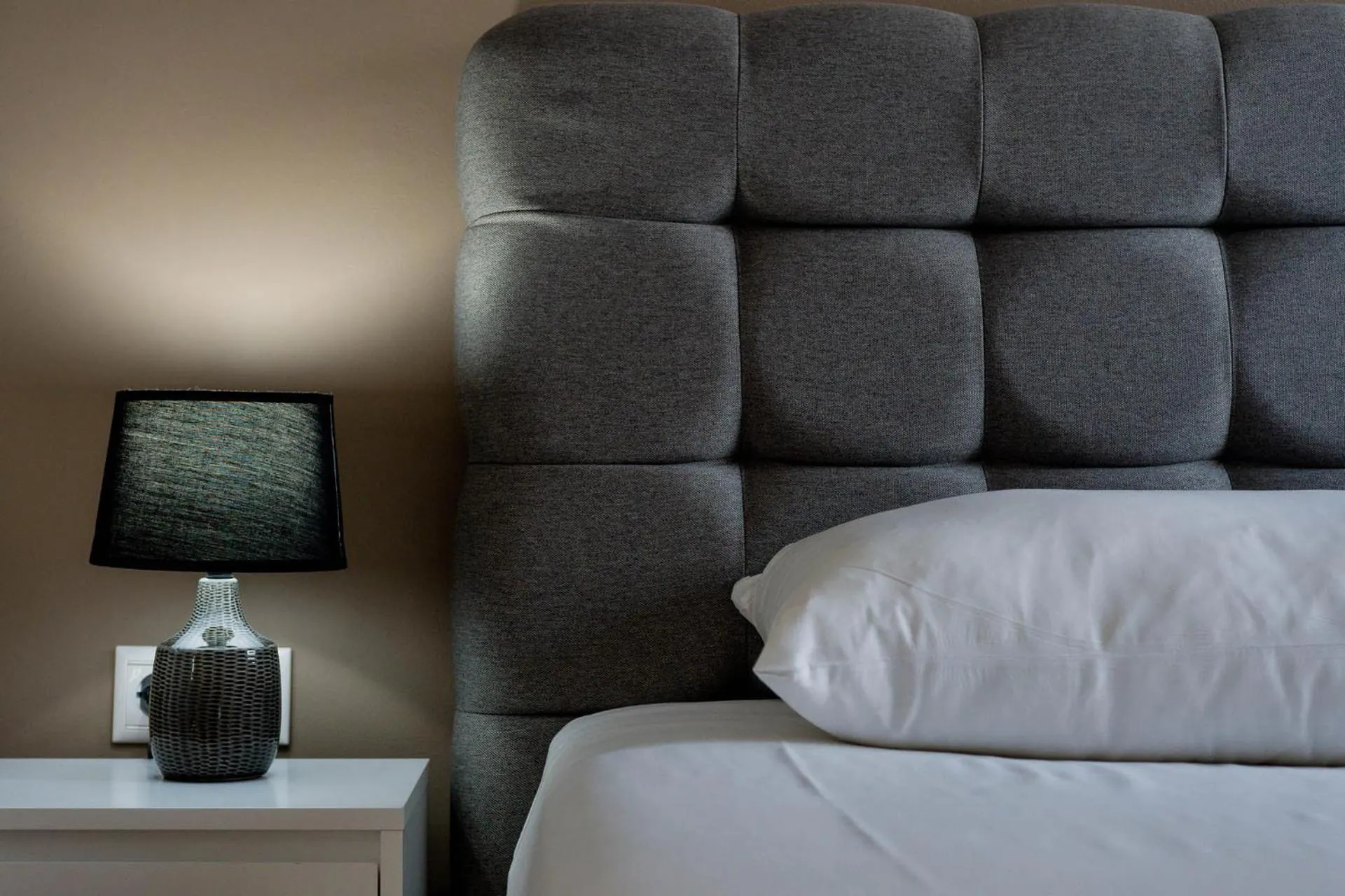 Bedroom, Bed in Rhodes Island Elli Beach Apartments