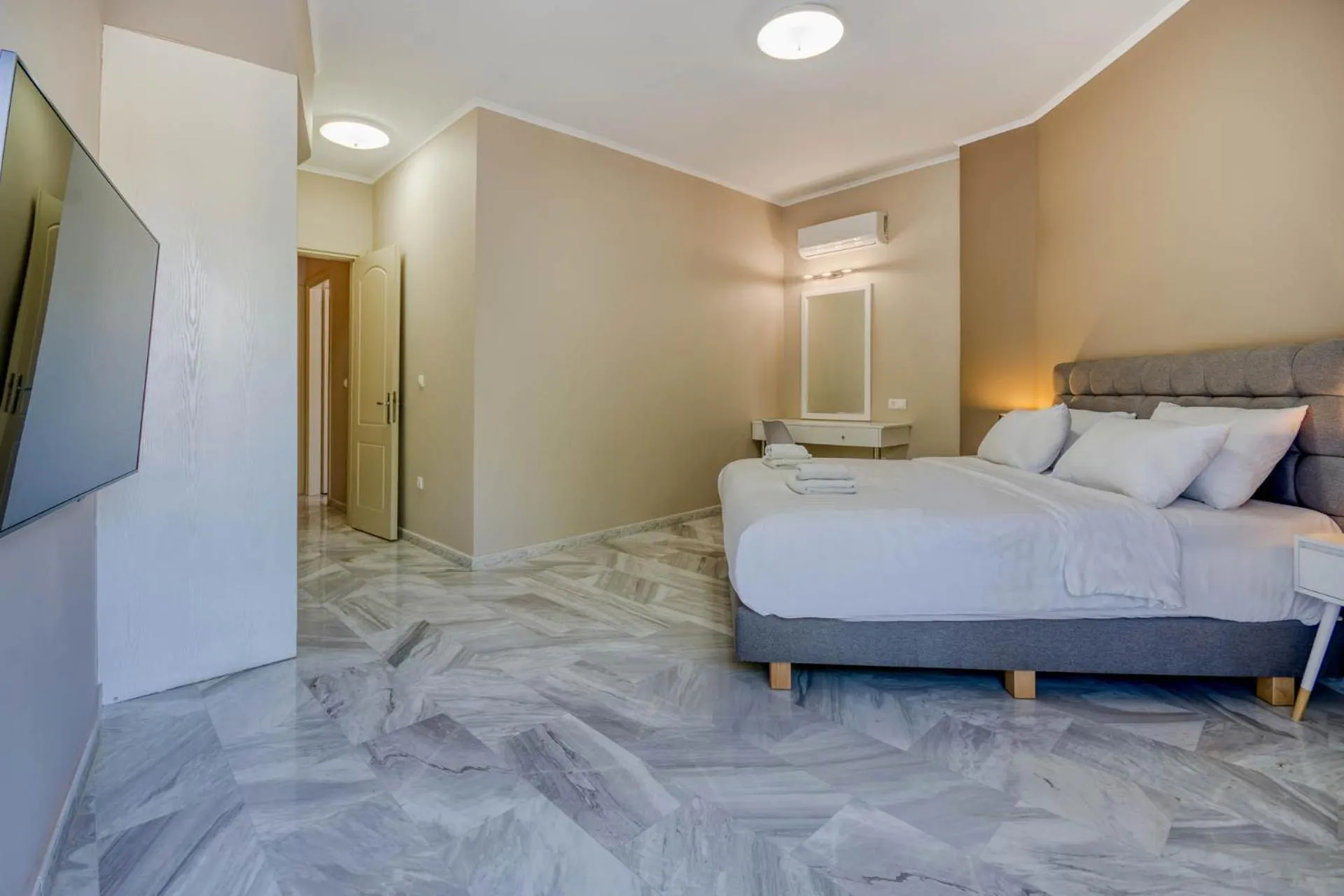 Photo of the whole room in Rhodes Island Elli Beach Apartments