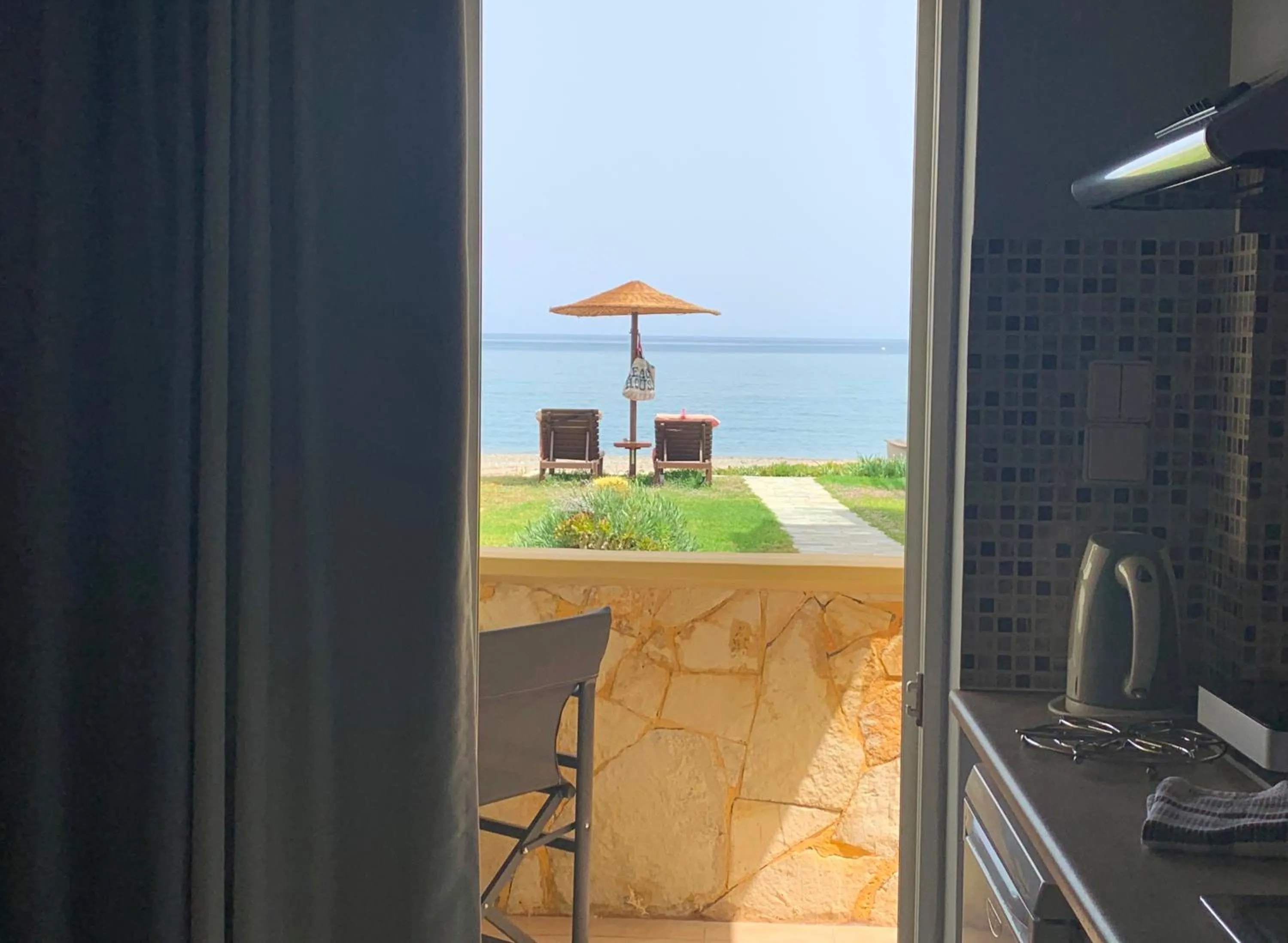 Balcony/Terrace in Ermis Suites