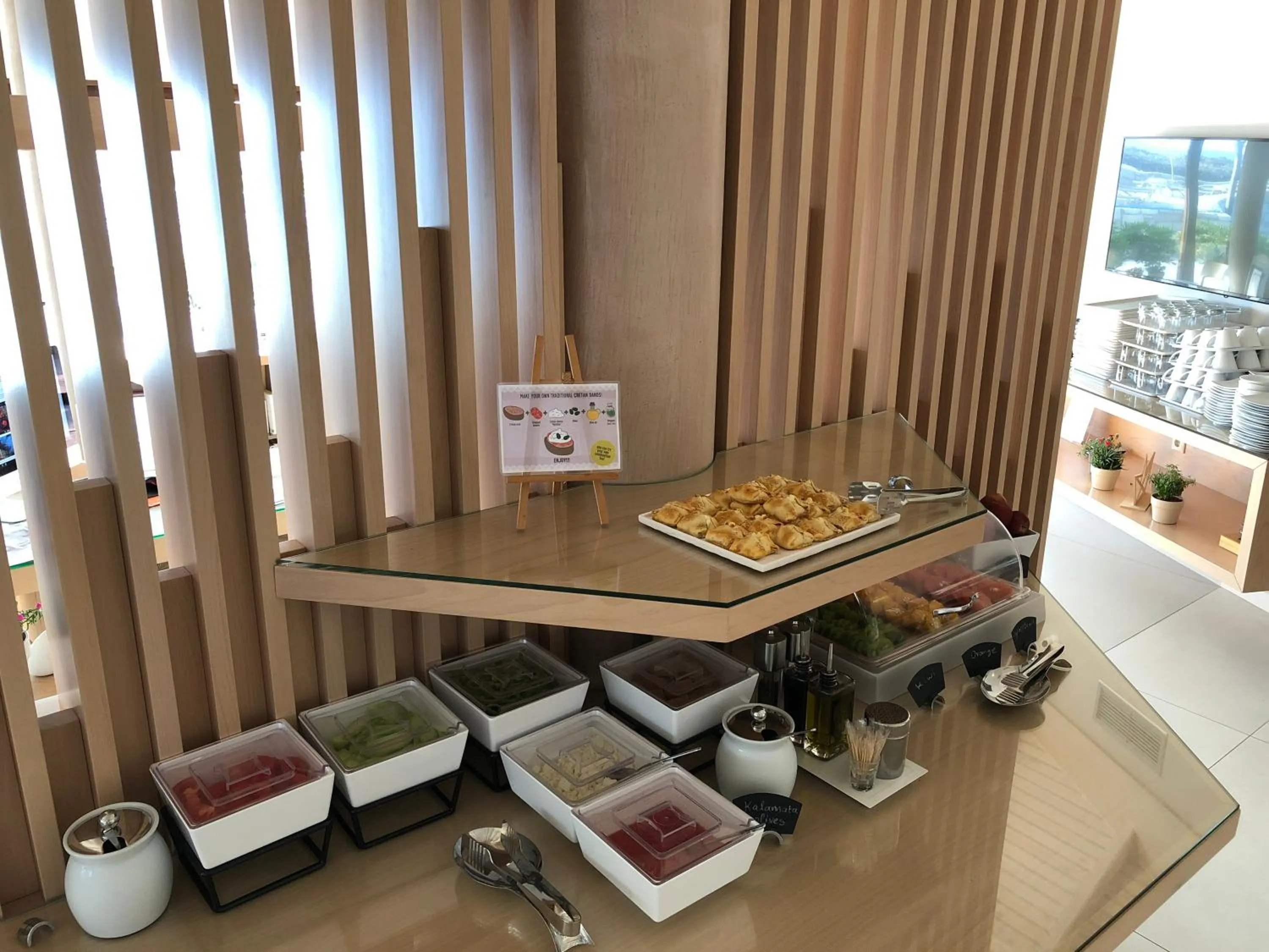 Buffet breakfast in Kavos Hotel & Suites