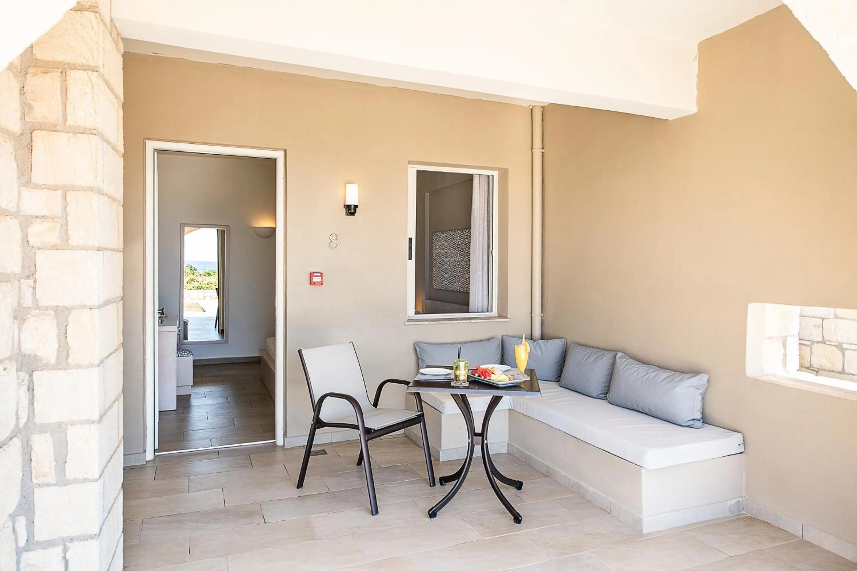 Balcony/Terrace in Kavos Hotel & Suites