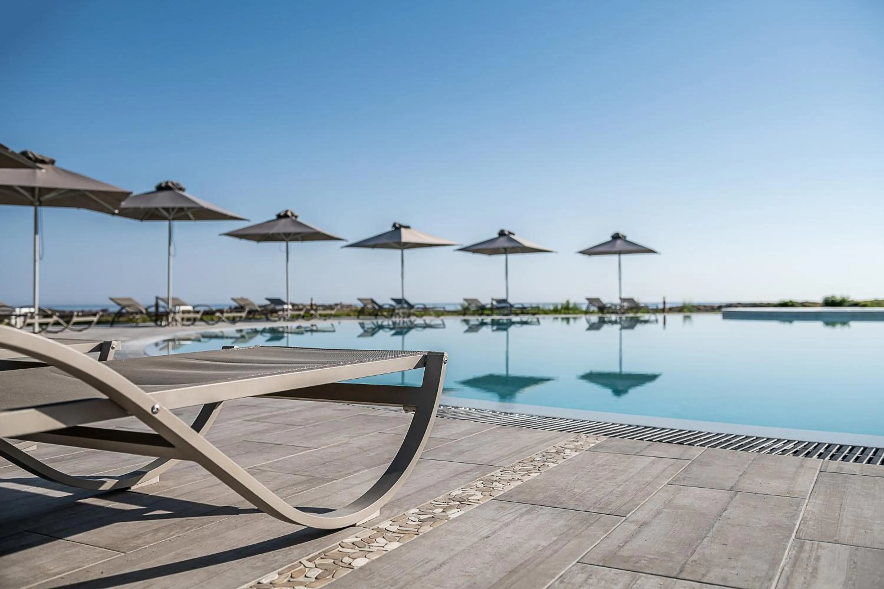 Swimming pool in Kavos Hotel & Suites