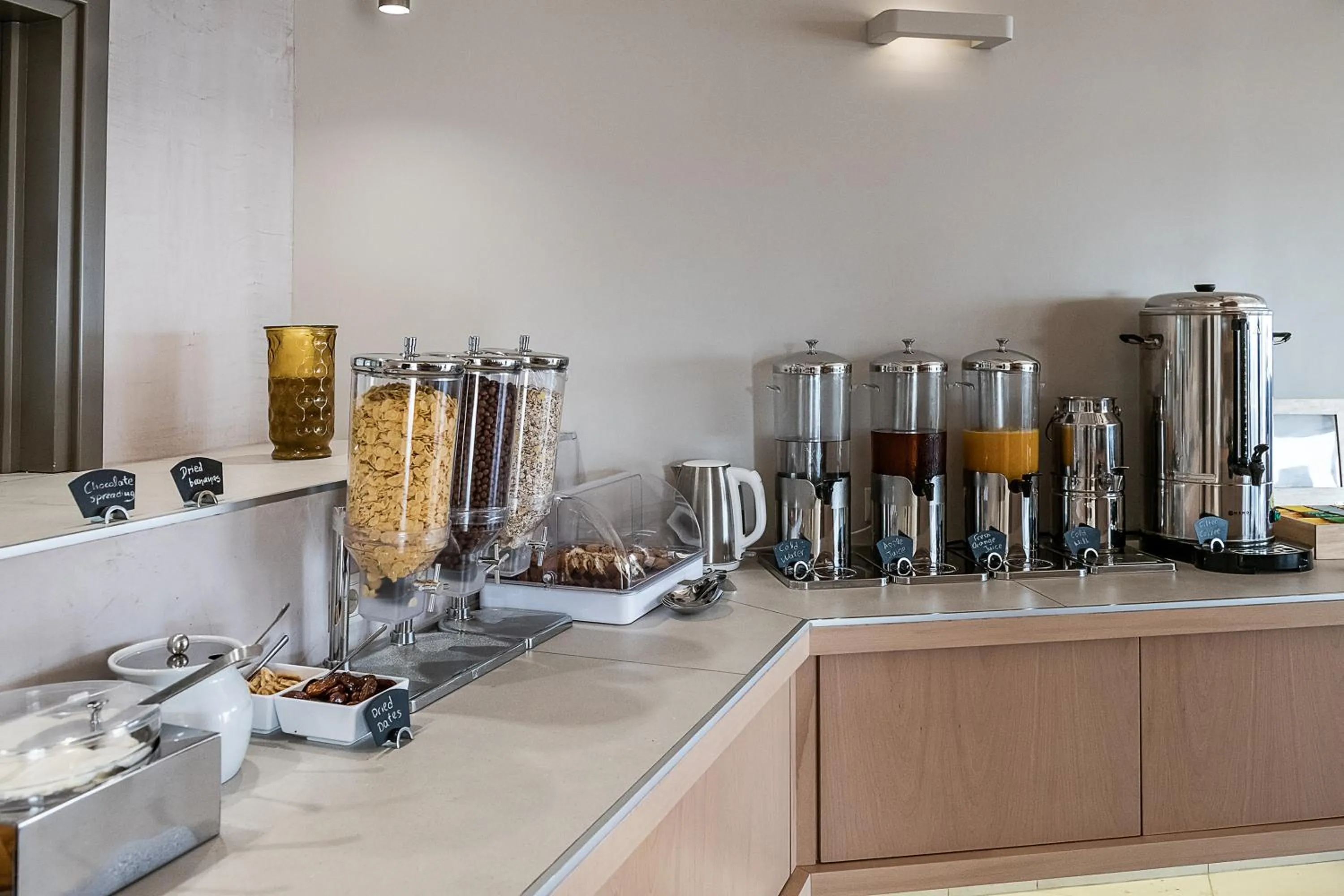 Buffet breakfast in Kavos Hotel & Suites