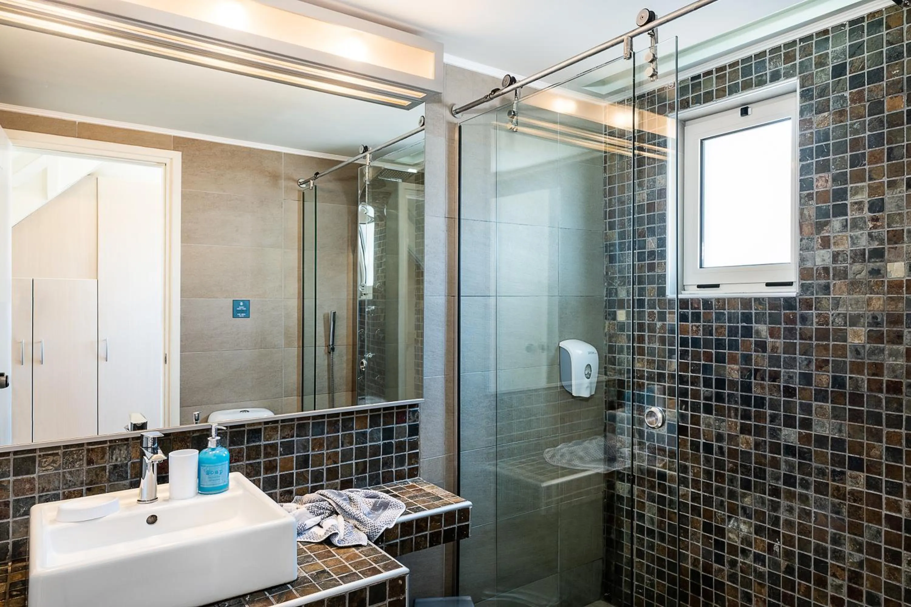 Bathroom in Kavos Hotel & Suites