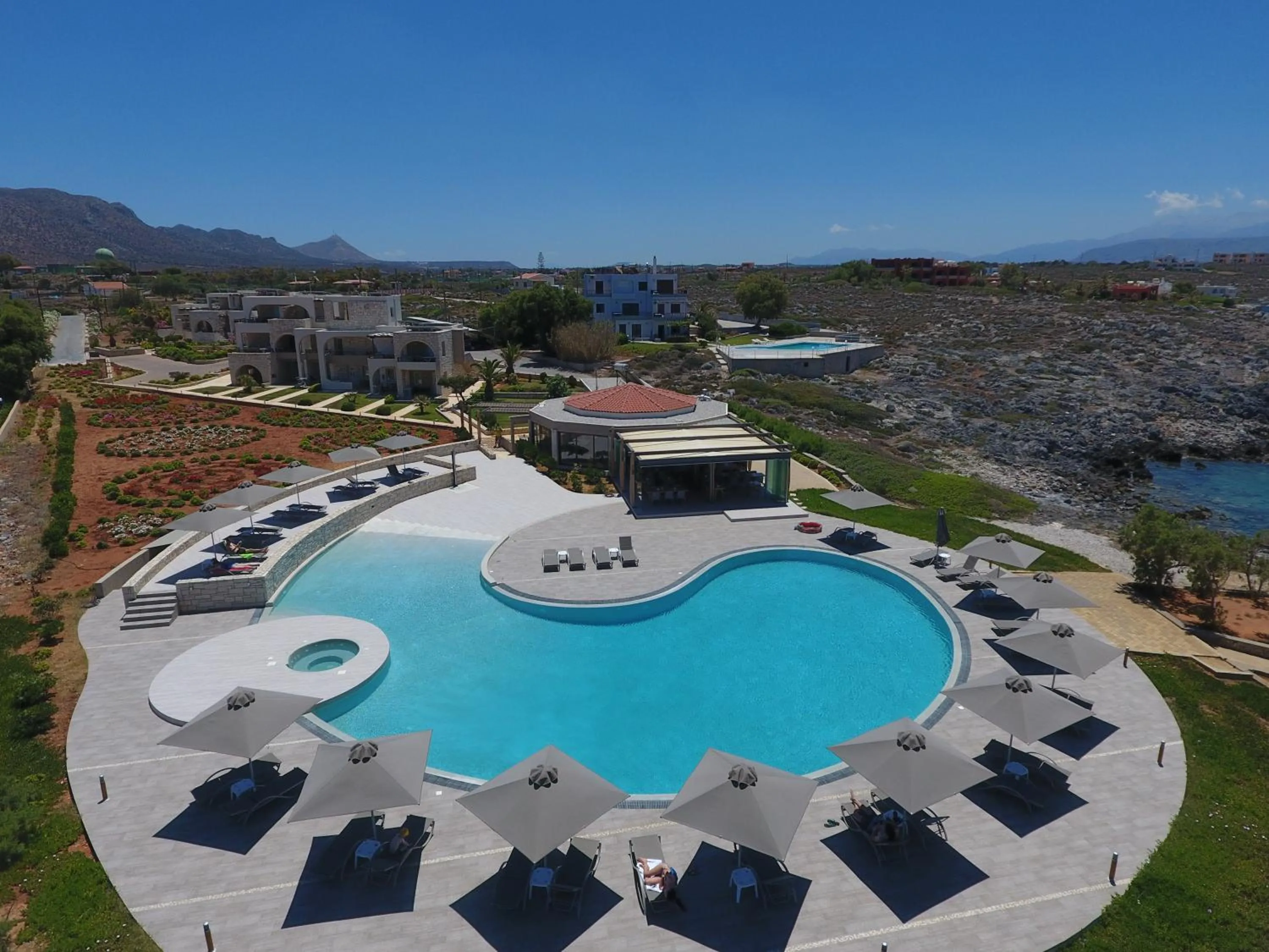 Bird's eye view in Kavos Hotel & Suites