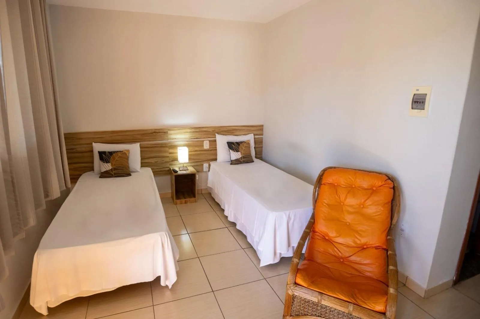 Bed in Hotel Pousada das Flores