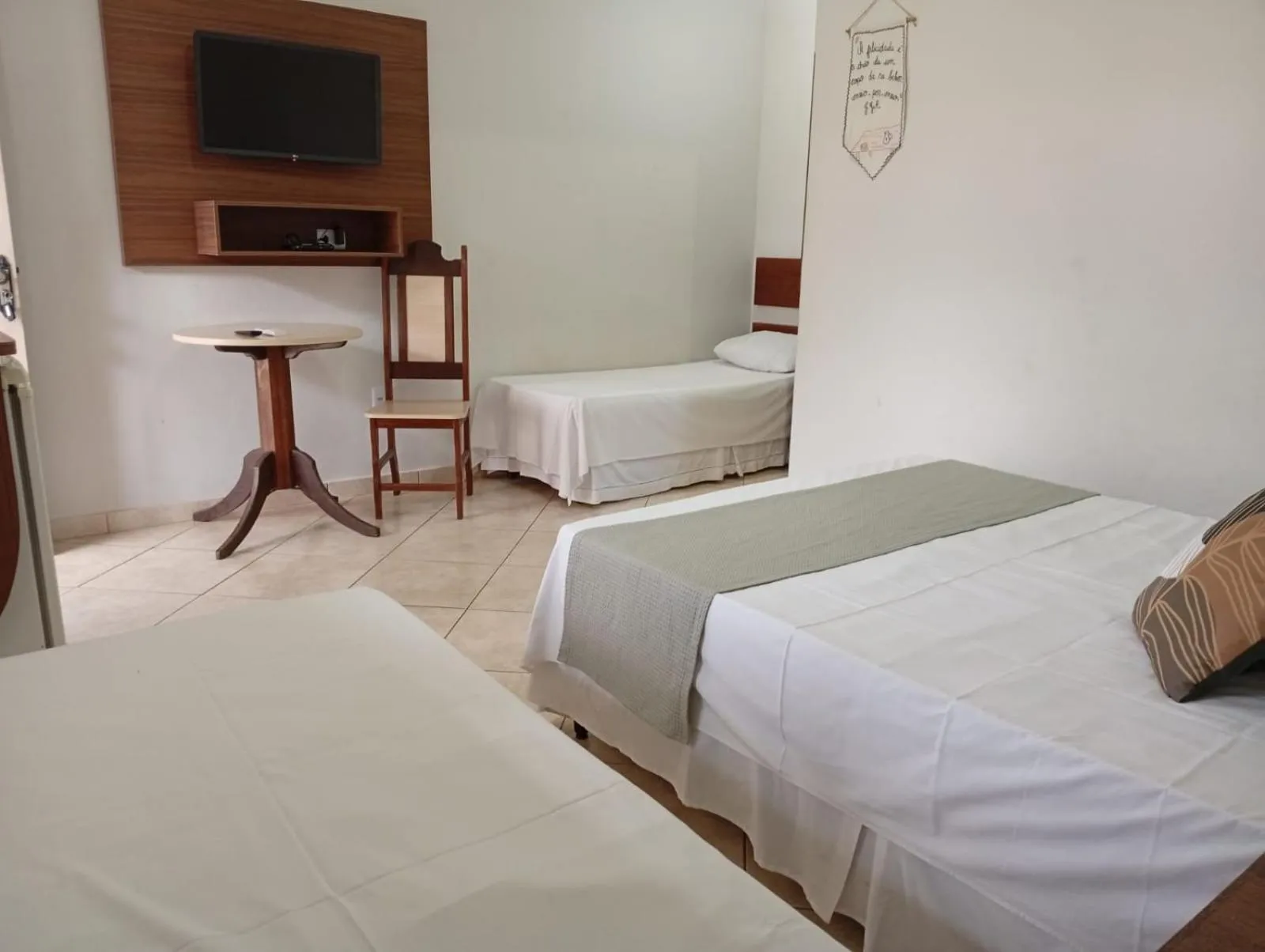 Bed in Hotel Pousada das Flores