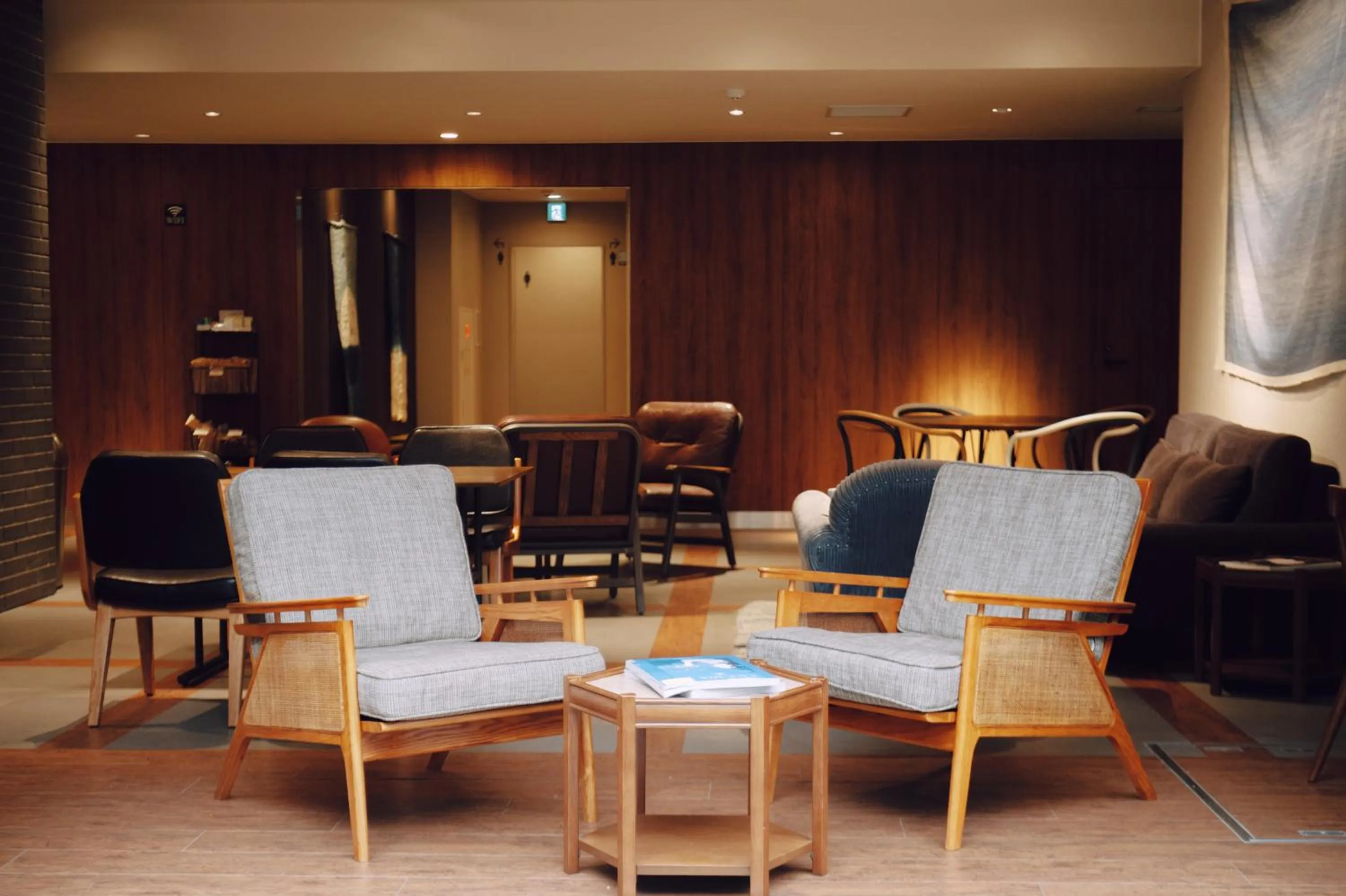 Seating area in OTHER SPACE Asakusa