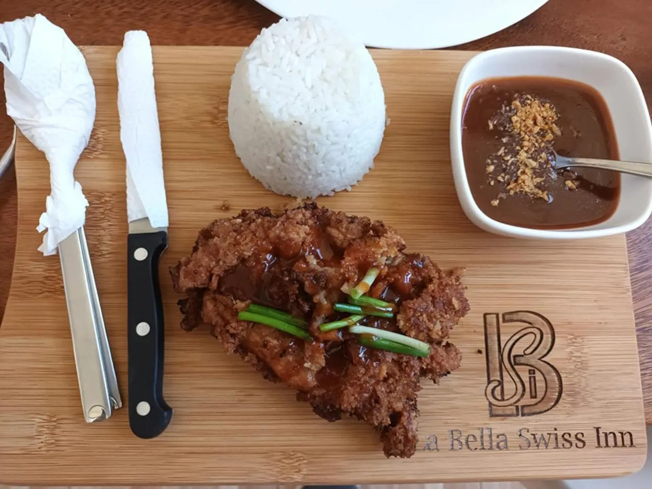 Food in La Bella Swiss Inn