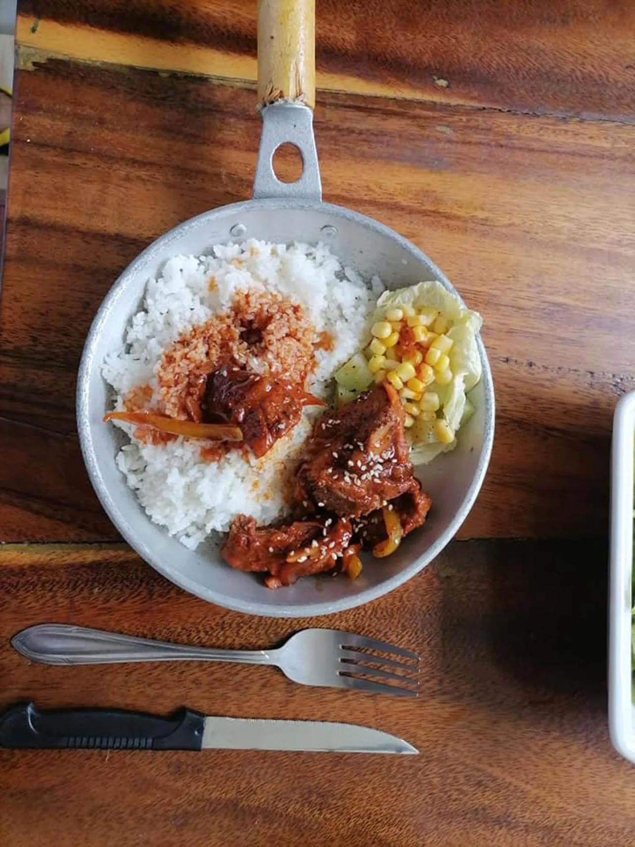 Food in La Bella Swiss Inn