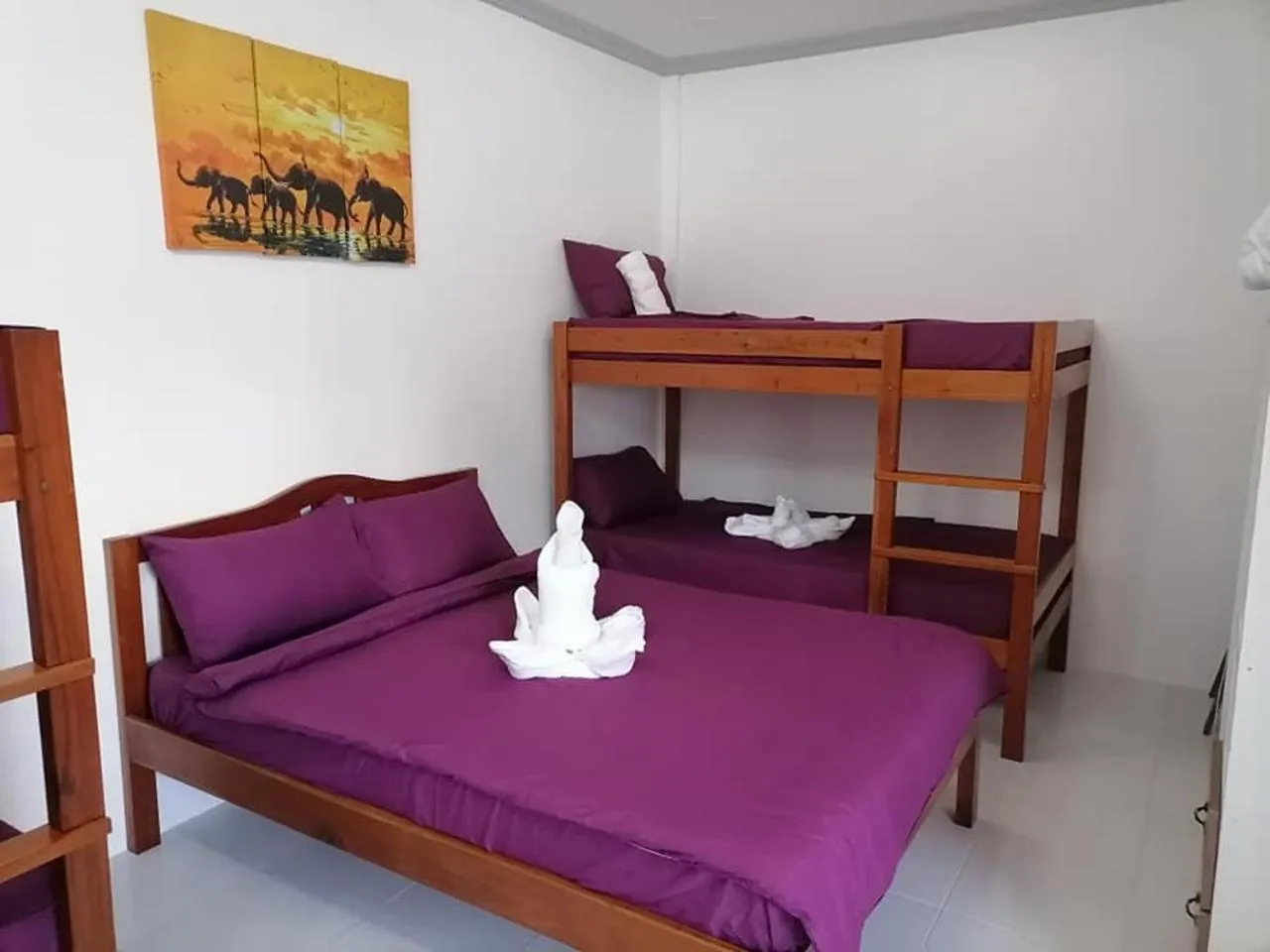 bunk bed, Bed in La Bella Swiss Inn