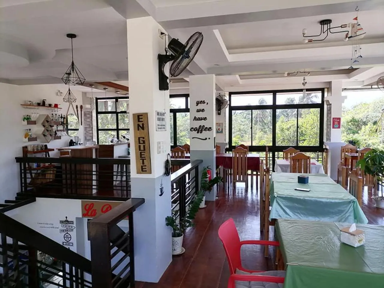 Restaurant/places to eat in La Bella Swiss Inn