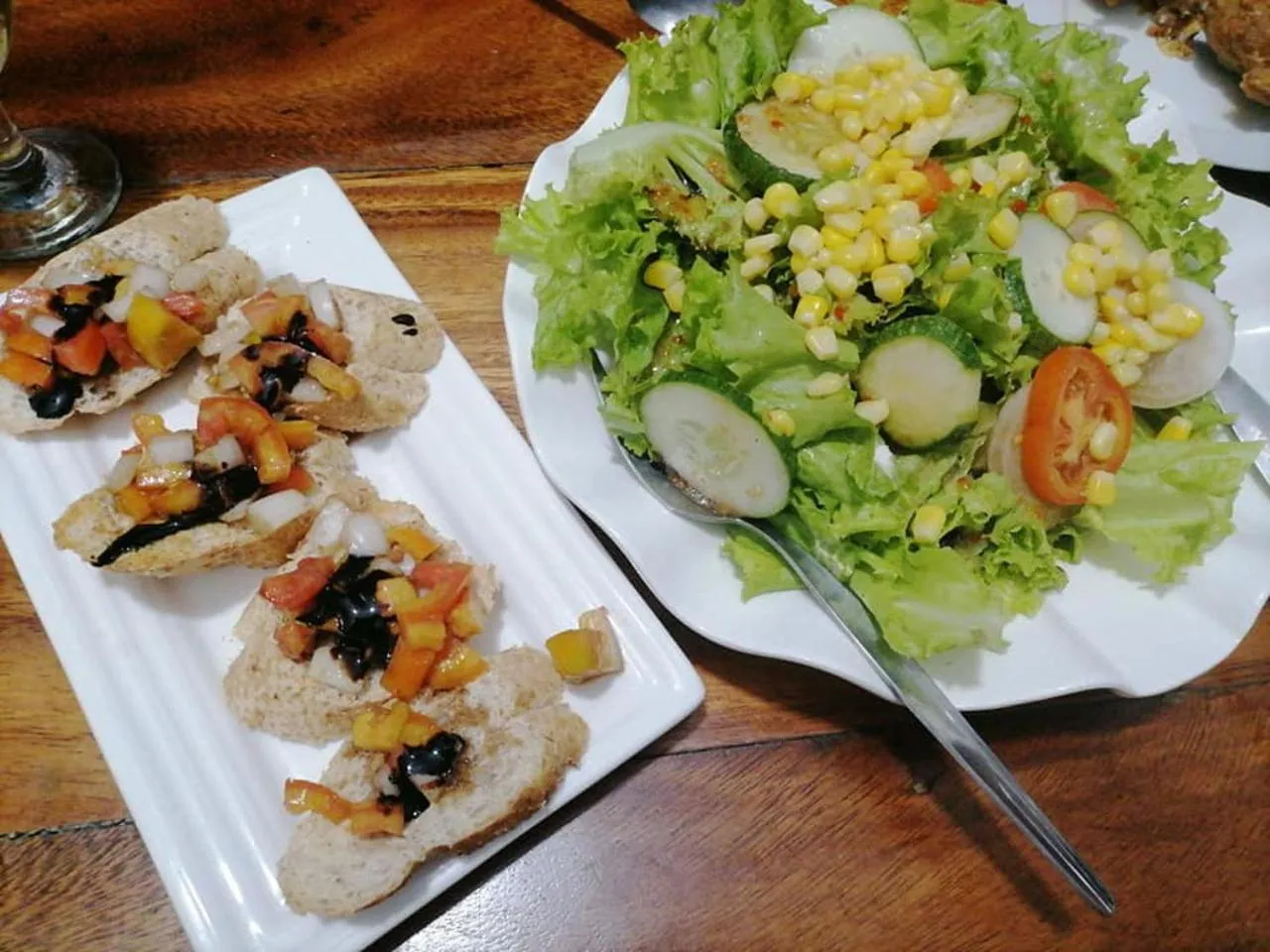 Food in La Bella Swiss Inn