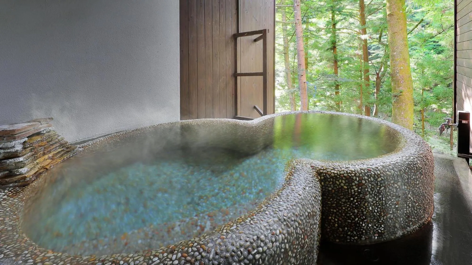 Bathroom in Onsen Glamping ShimaBlue