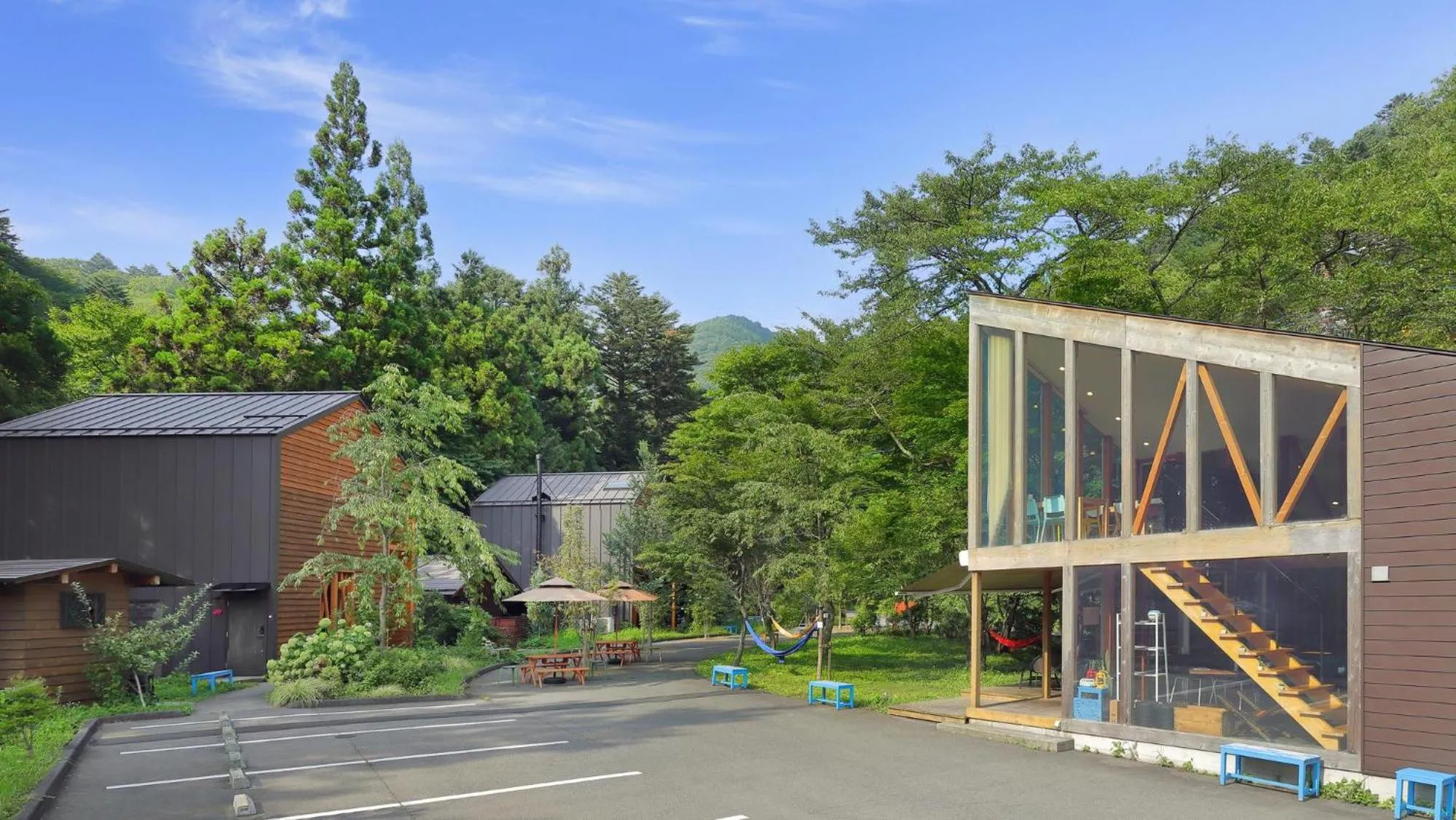 Property building in Onsen Glamping ShimaBlue