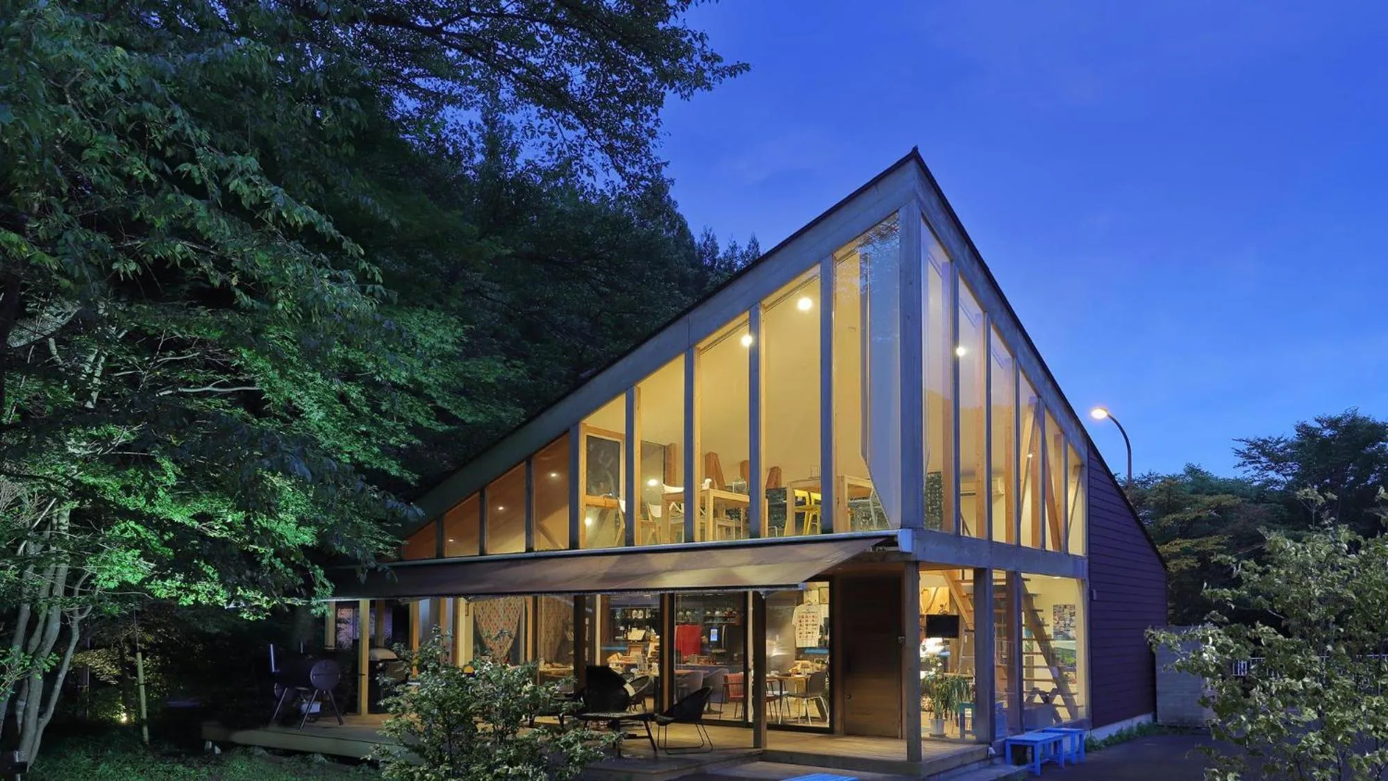 Restaurant/places to eat in Onsen Glamping ShimaBlue