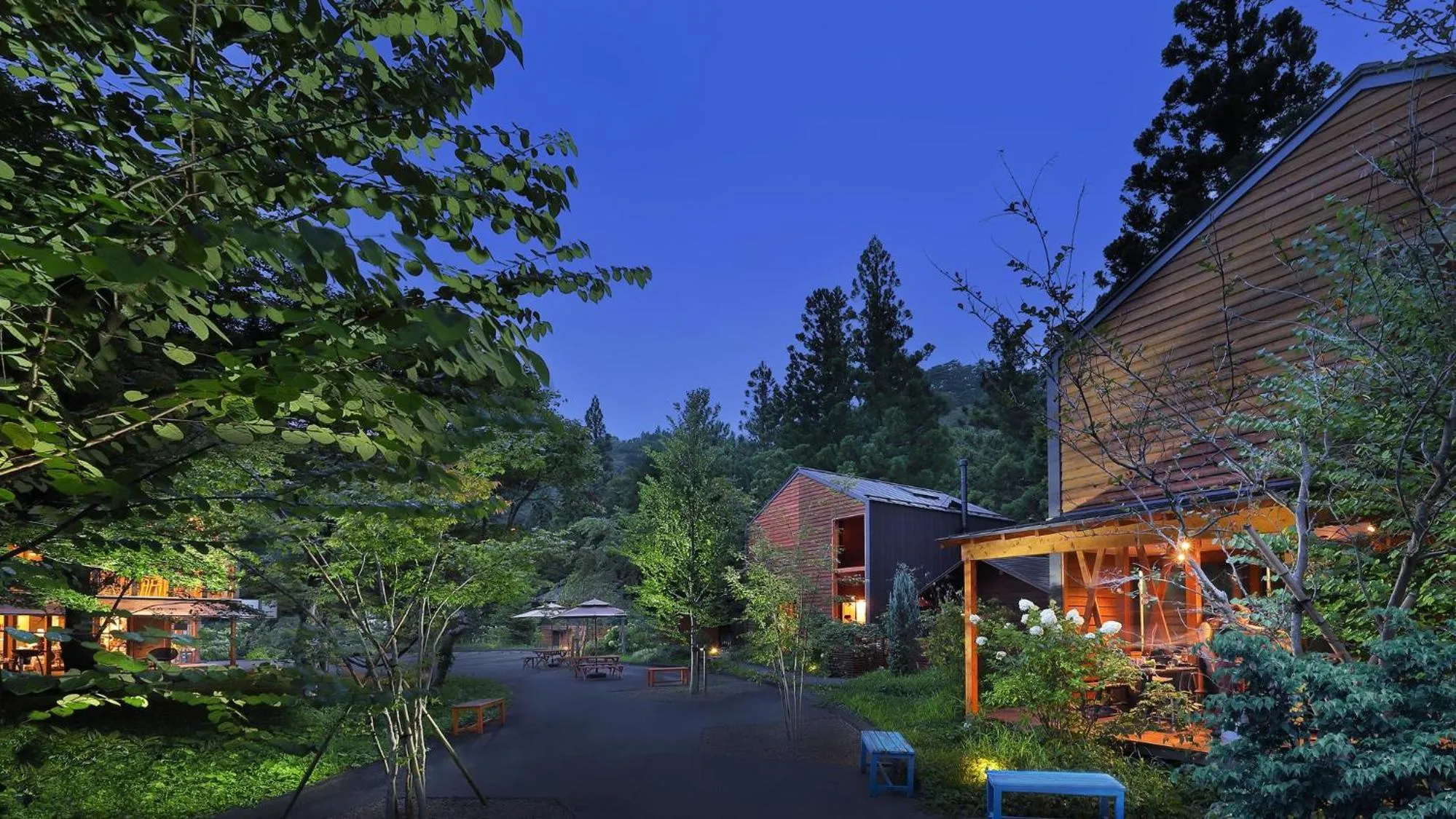 Property building in Onsen Glamping ShimaBlue