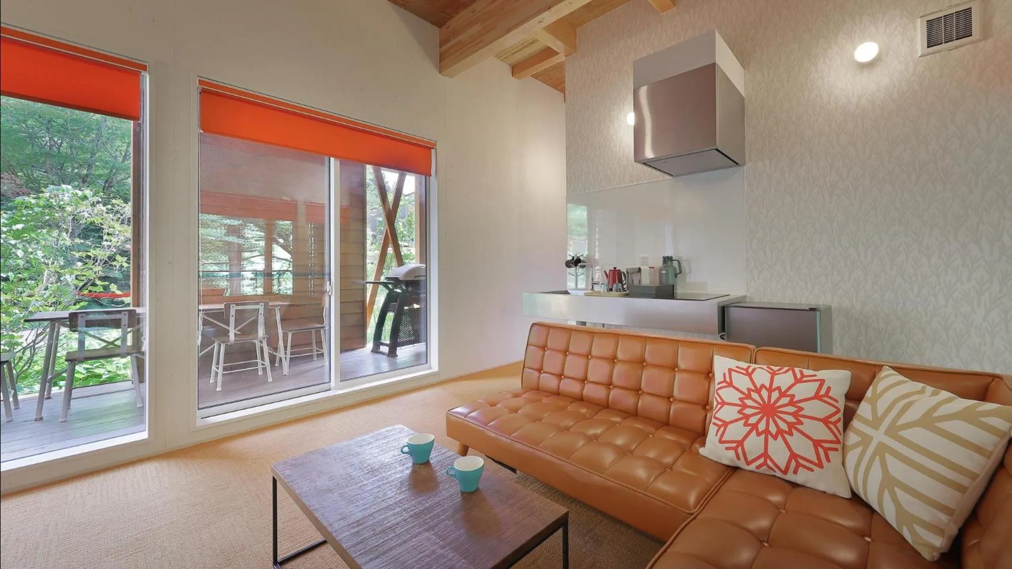 Photo of the whole room in Onsen Glamping ShimaBlue