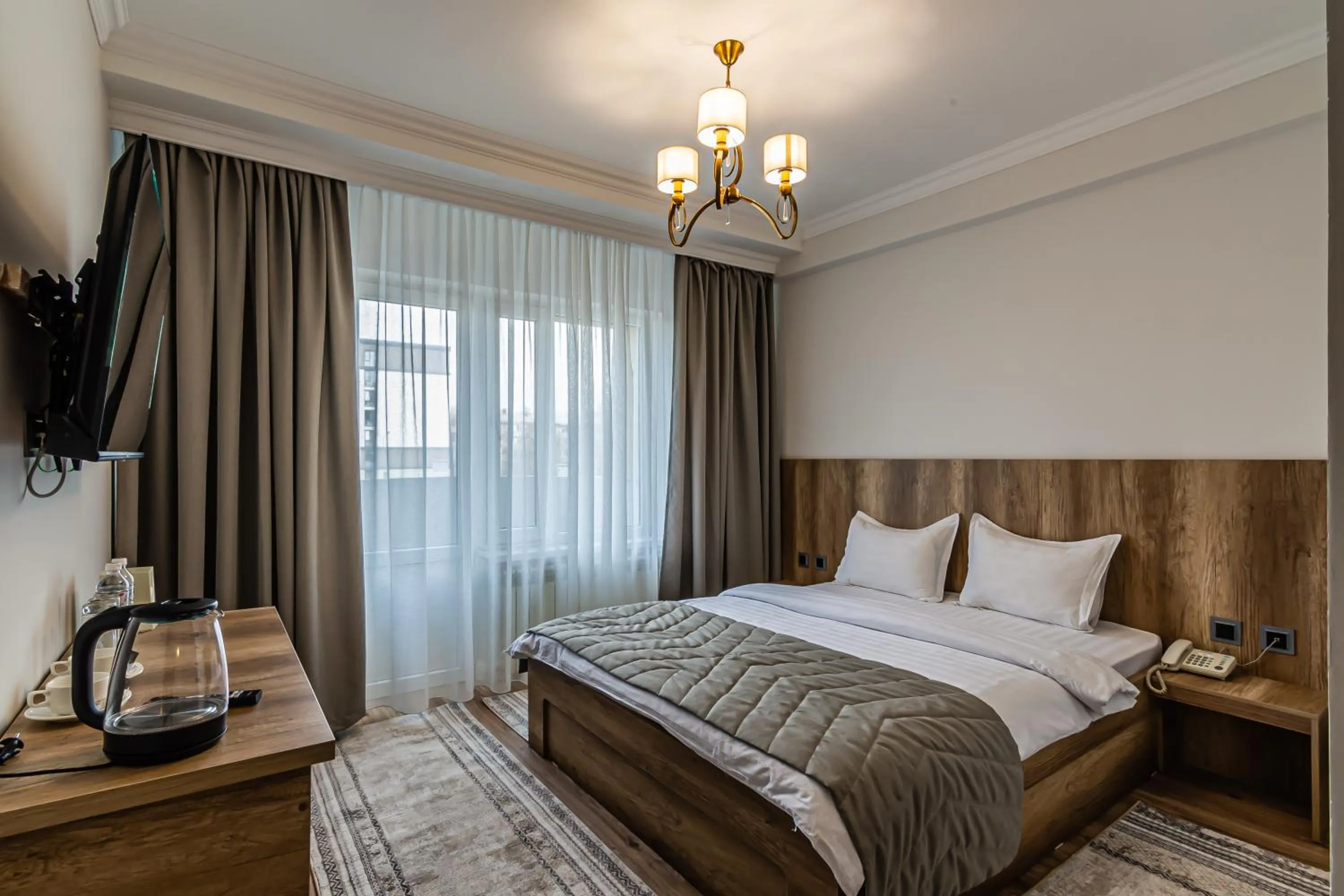 Bed in Oscar Hotel by AG Hotels Group