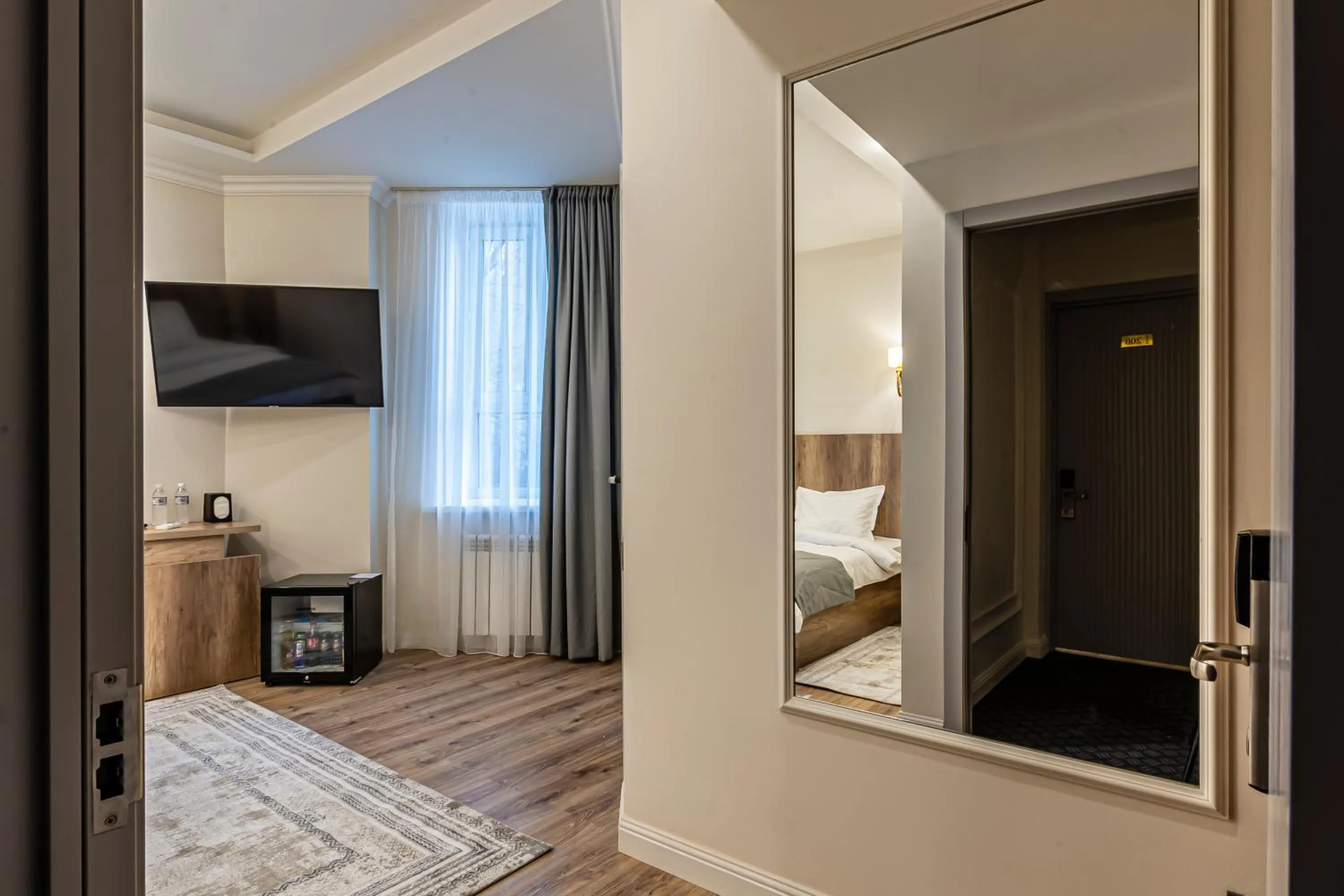 Bed in Oscar Hotel by AG Hotels Group