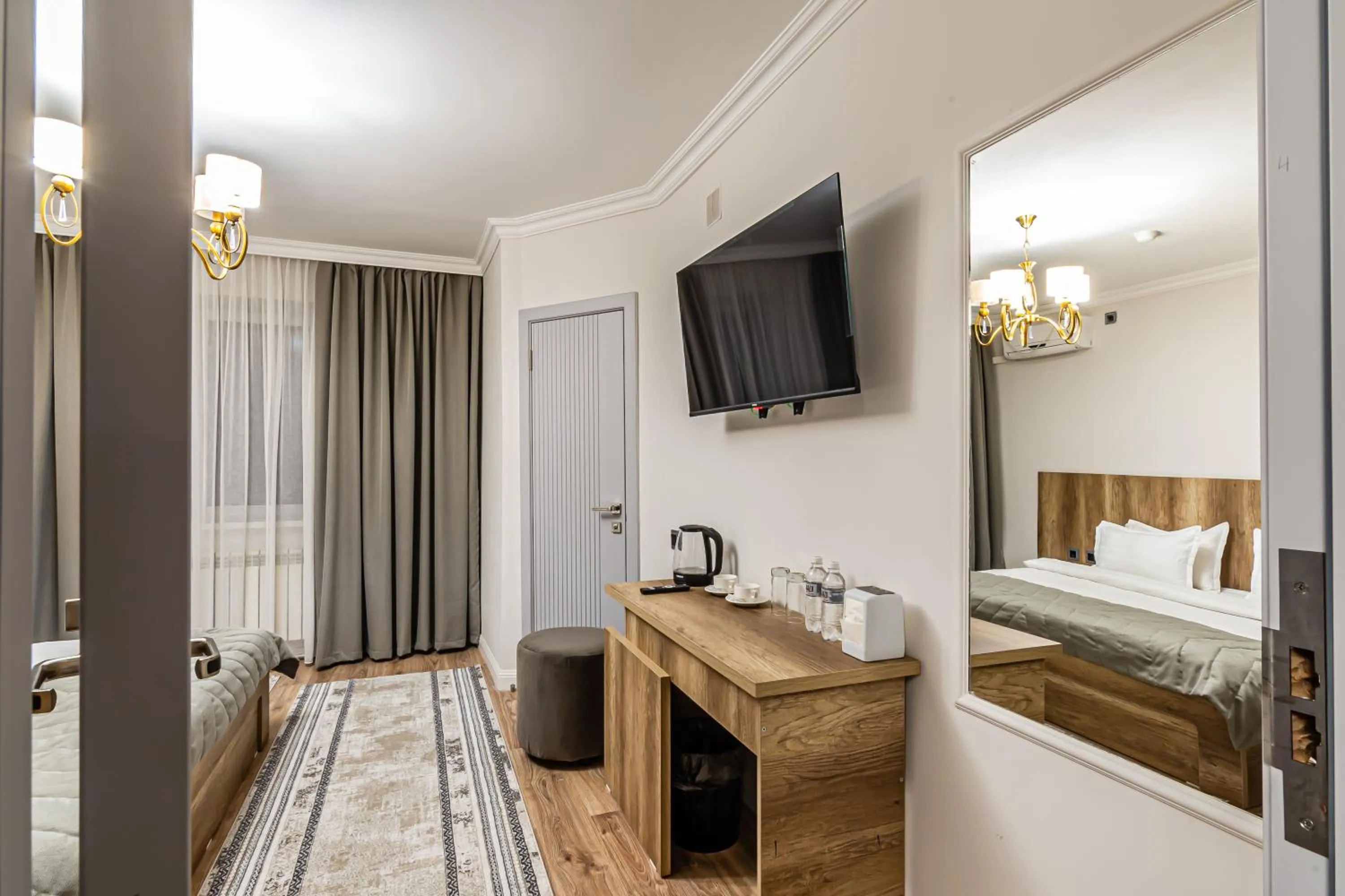 Bed in Oscar Hotel by AG Hotels Group