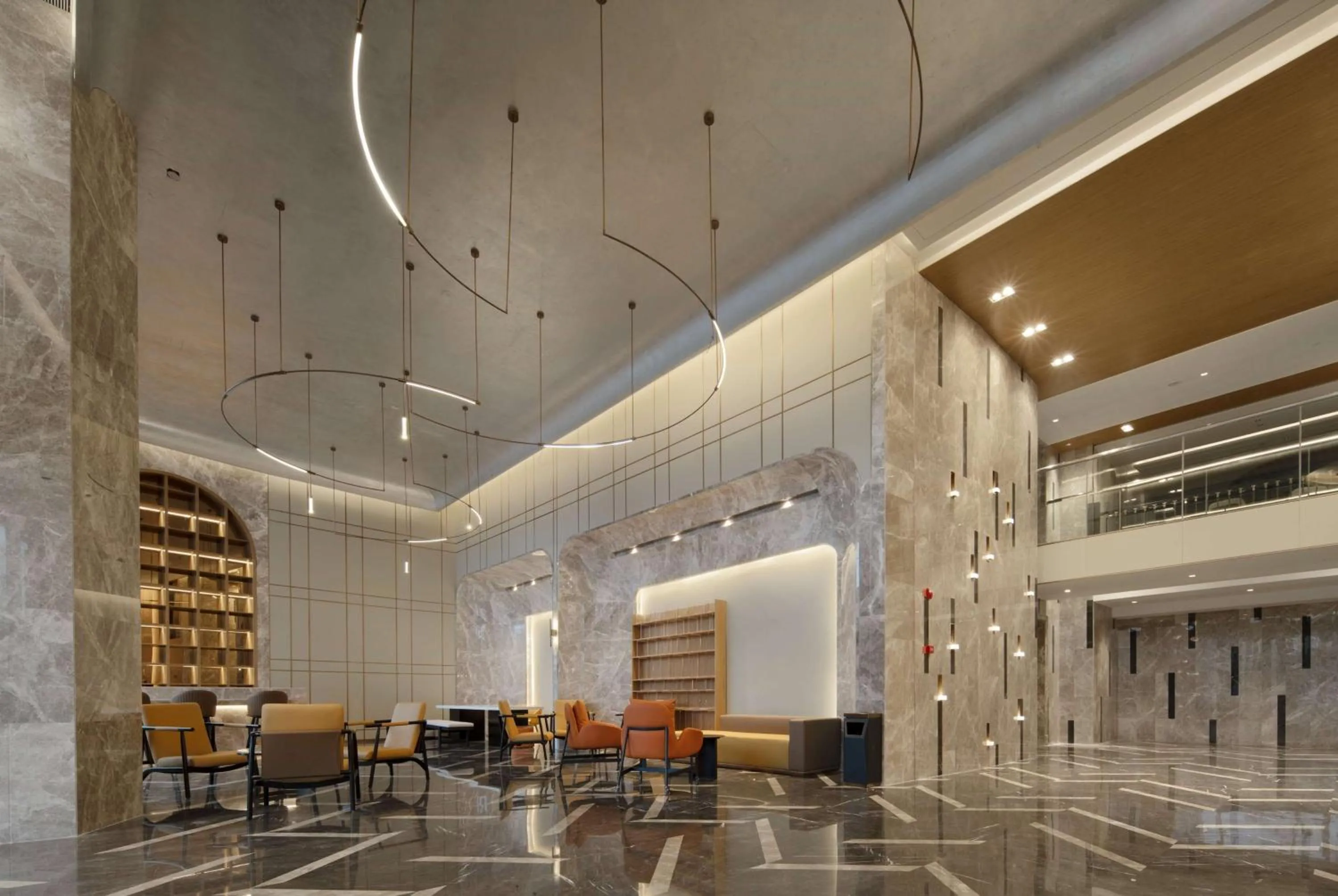 Lobby or reception in Days Hotel by Wyndham Chongqing Chenjiaping