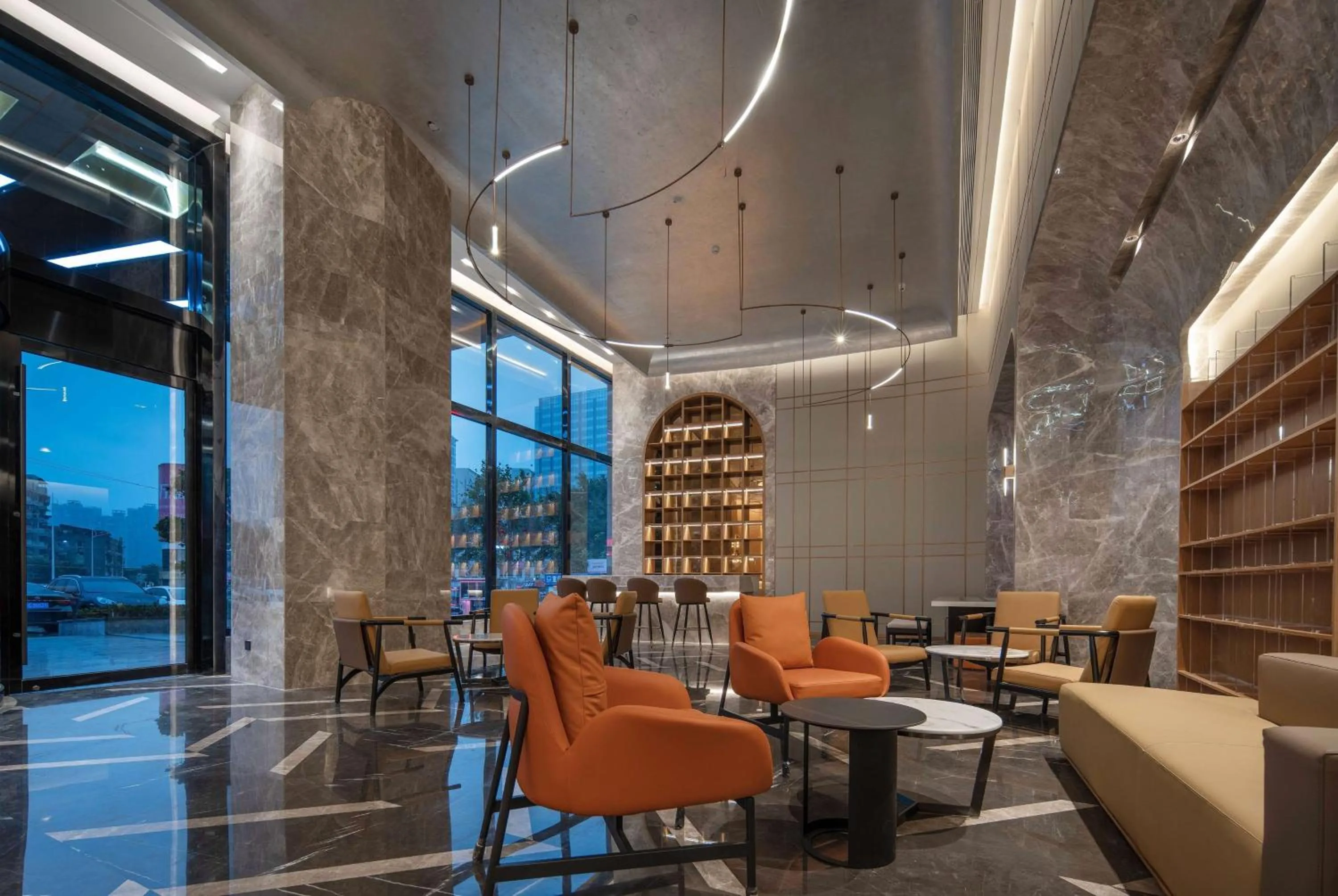 Lobby or reception in Days Hotel by Wyndham Chongqing Chenjiaping