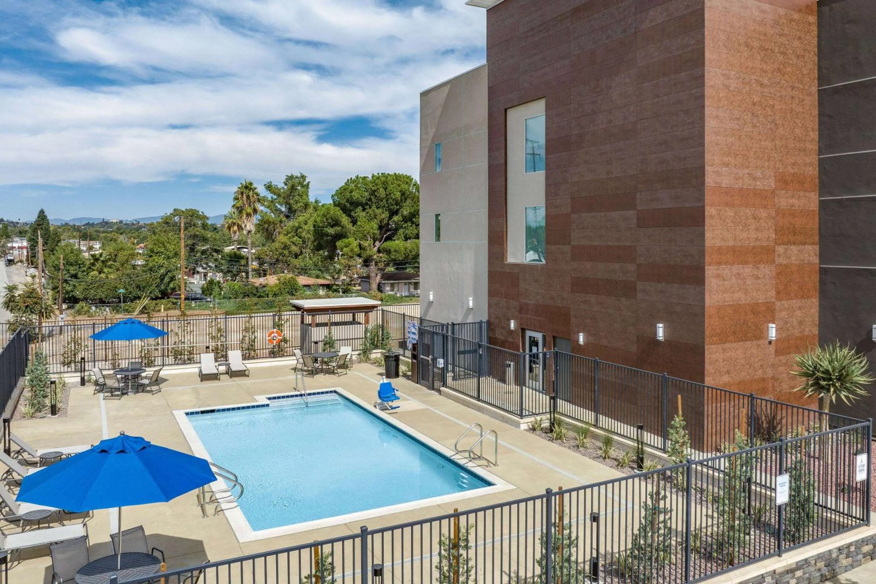Pool view in La Quinta Inn & Suites by Wyndham Yucaipa