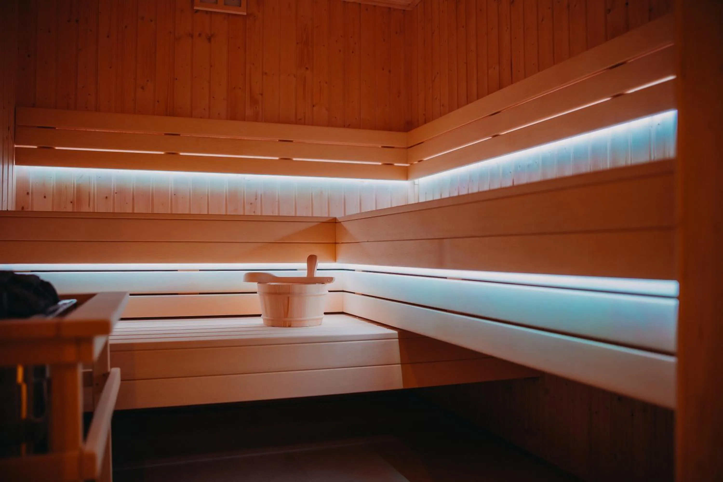 Sauna in Hotel Linea Mare