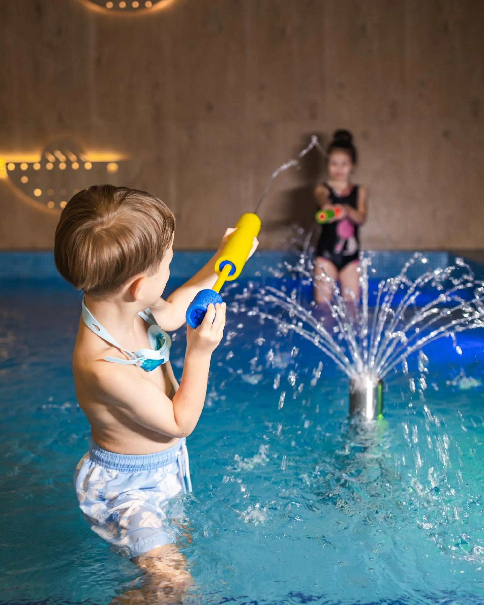 Swimming pool in Hotel Linea Mare