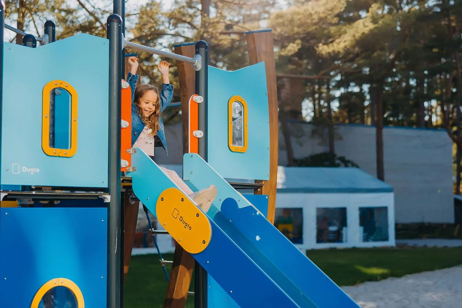 Children play ground in Hotel Linea Mare