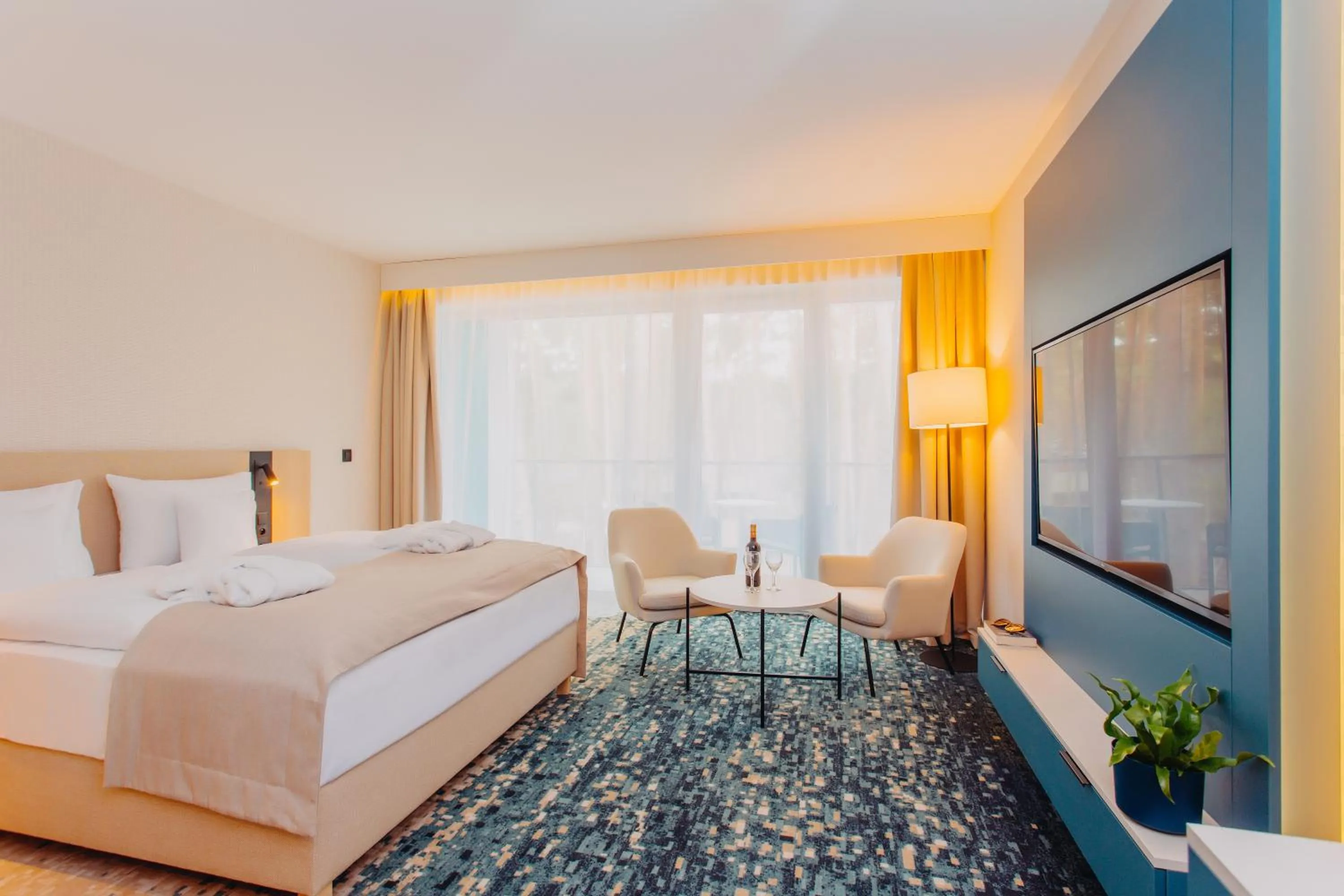 Bed in Hotel Linea Mare