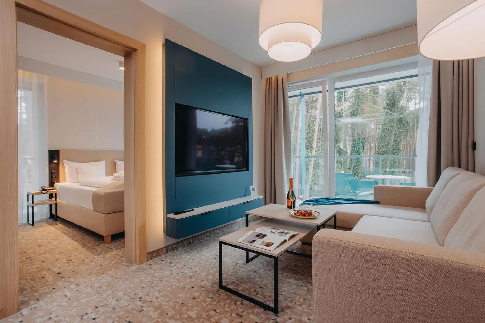 Bed in Hotel Linea Mare