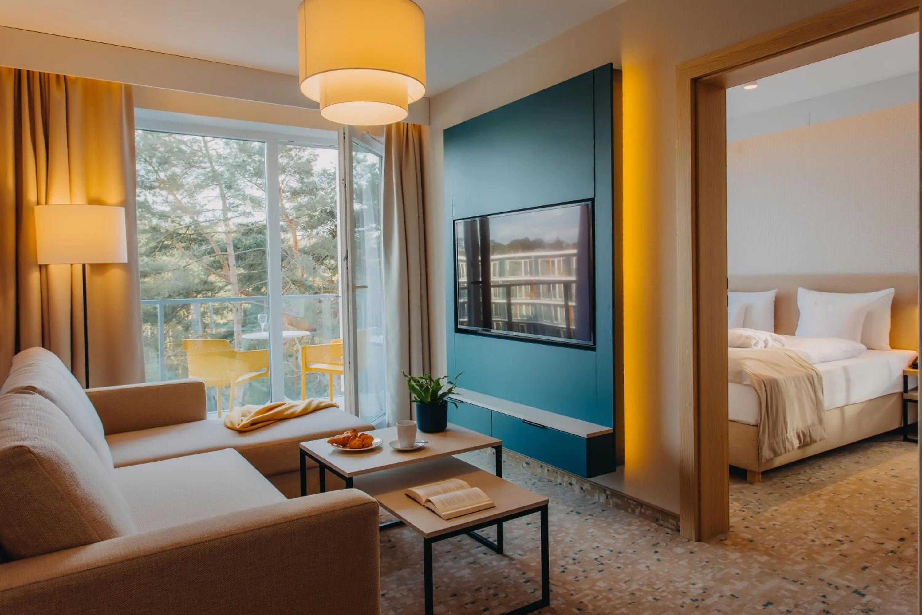 Bed in Hotel Linea Mare