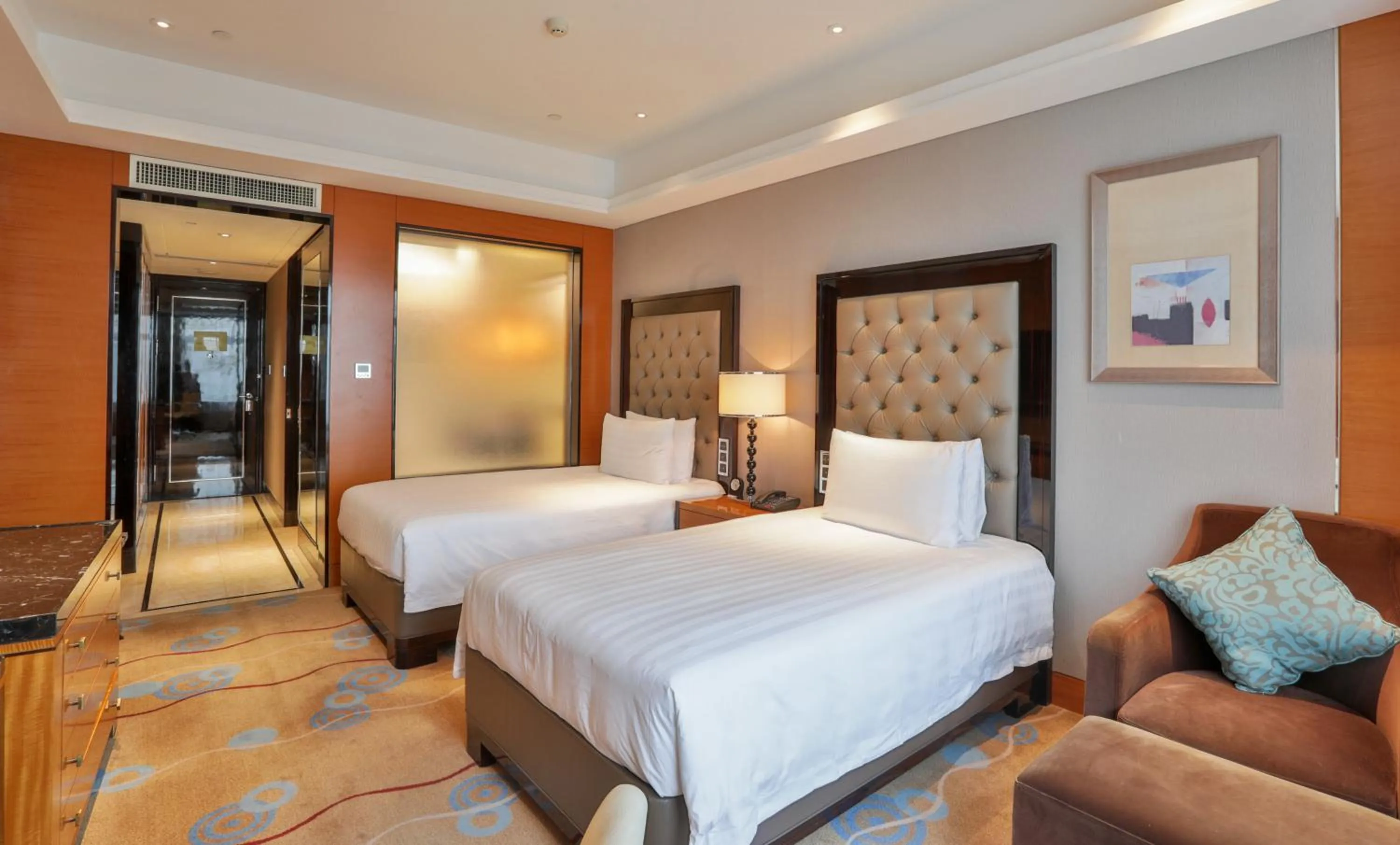 Bedroom, Bed in Changzhou Yuanzhou Hotel