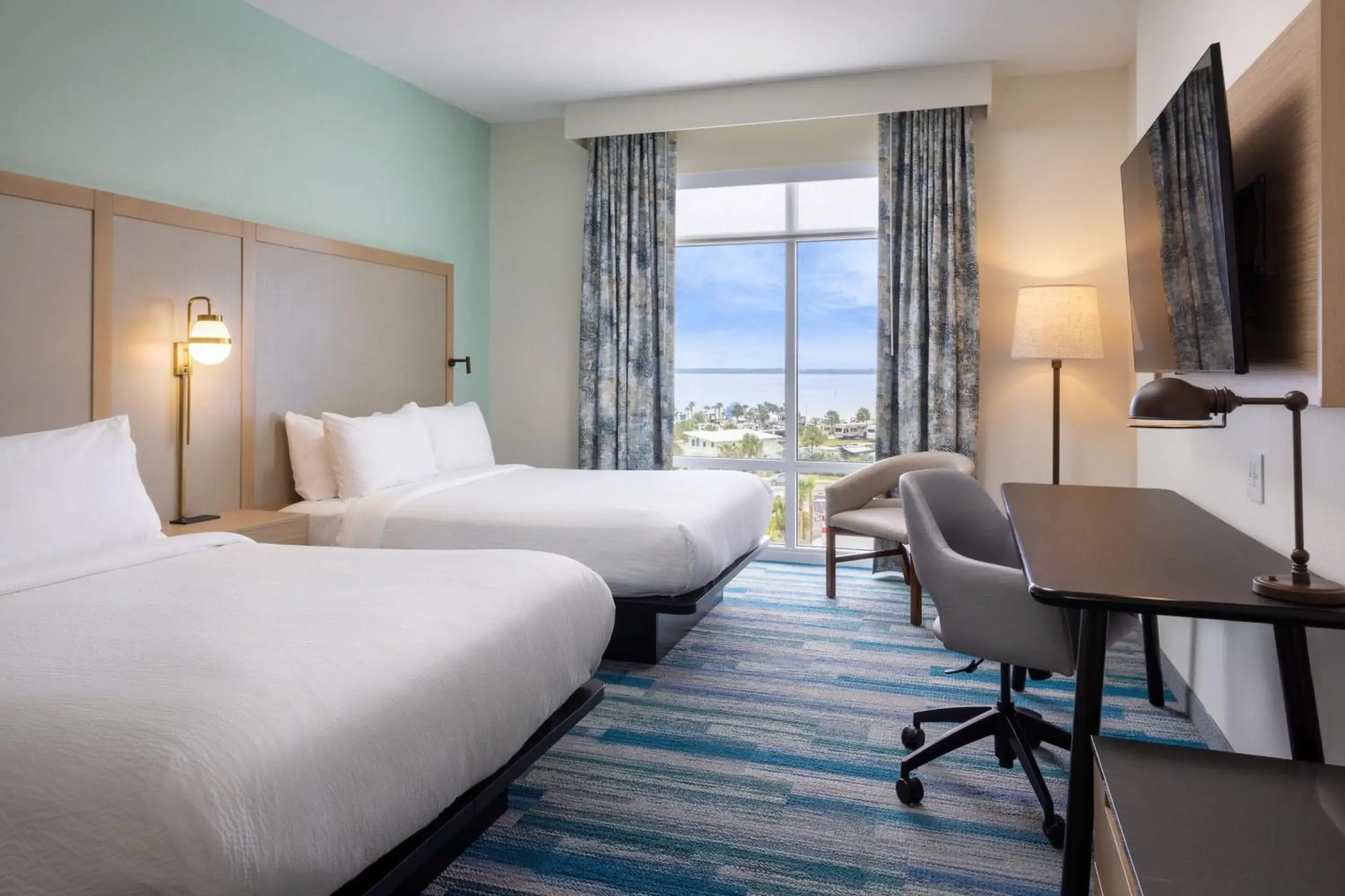 Queen Room with Two Queen Beds and Inland View in Fairfield by Marriott Inn & Suites Pensacola Beach Queen Room with Two Queen Beds and Inland View in Fairfield by Marriott Inn & Suites Pensacola Beach