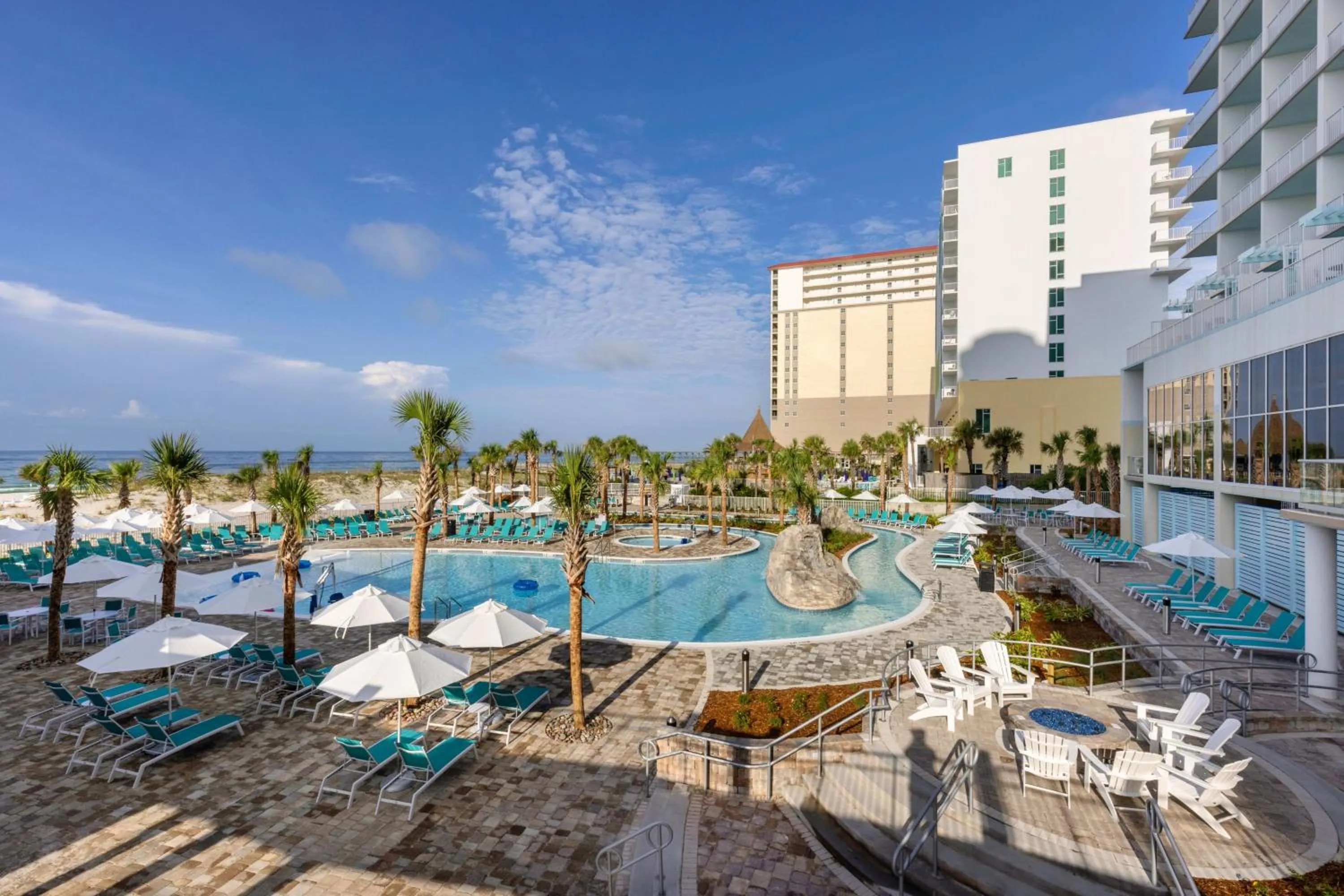 Swimming pool in Fairfield by Marriott Inn & Suites Pensacola Beach