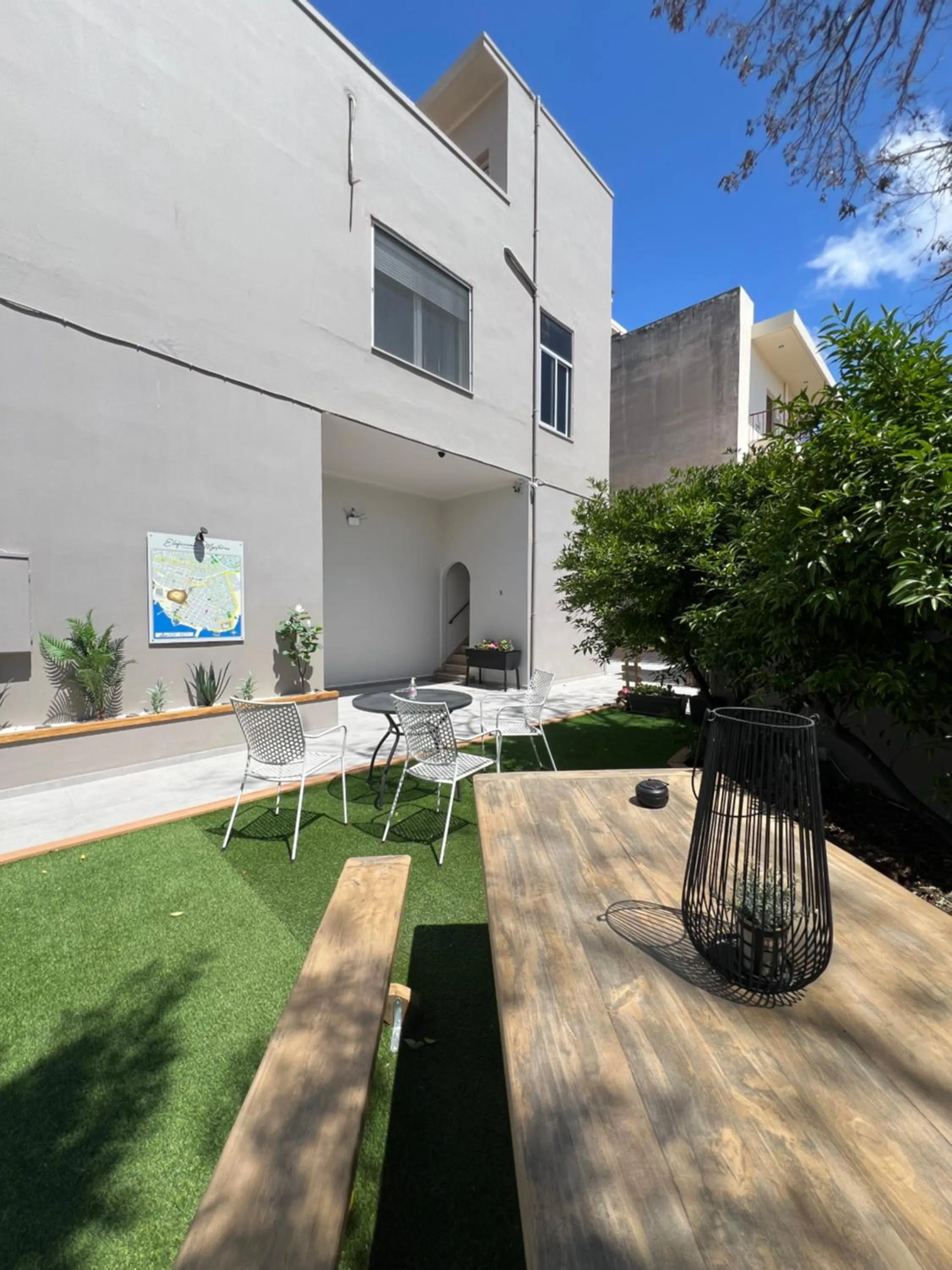 Garden in Elefsinian Mysteries Apartments